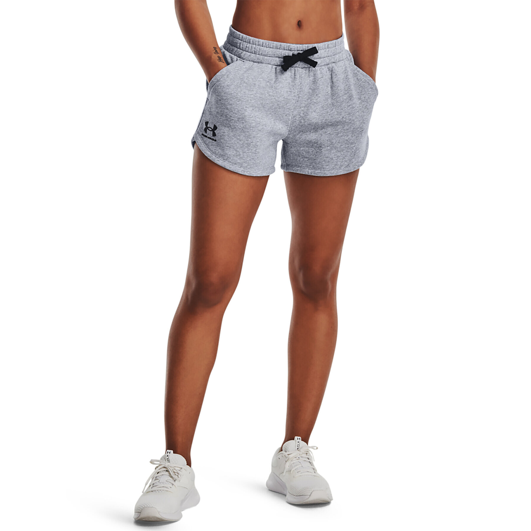 Under Armour Sport rövidnadrág Rival Fleece Short 1376257 Szürke Regular Fit - Pepit.hu