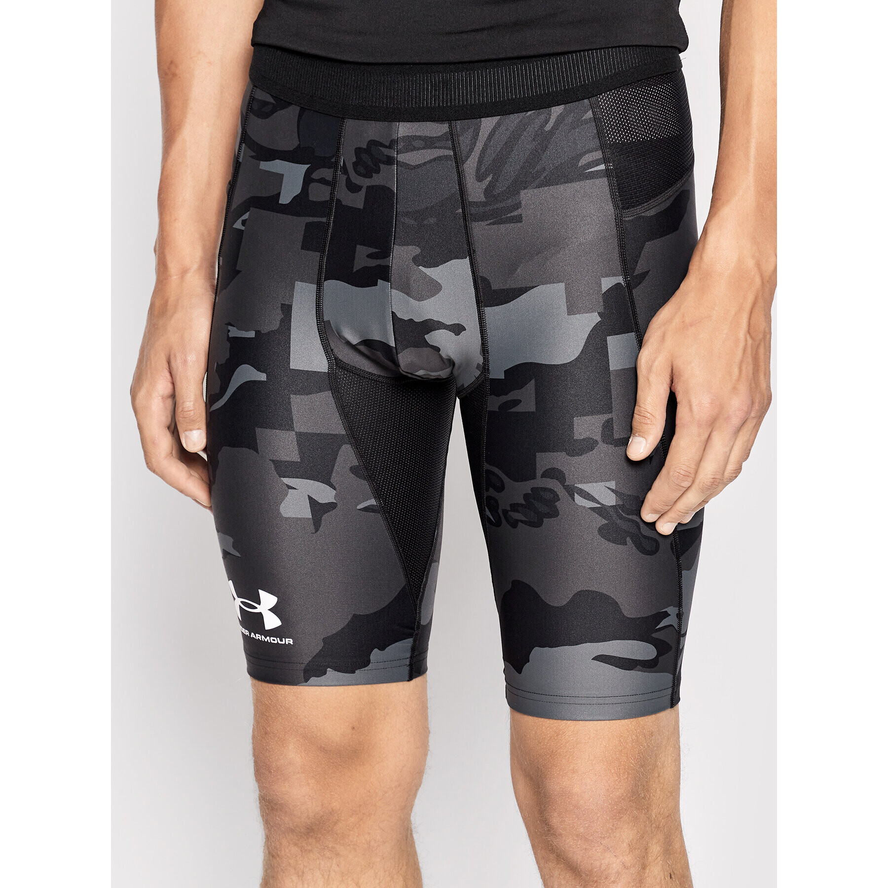 Under Armour Sport rövidnadrág Ua Iso-Chill Compression Print 1361594 Fekete Slim Fit - Pepit.hu