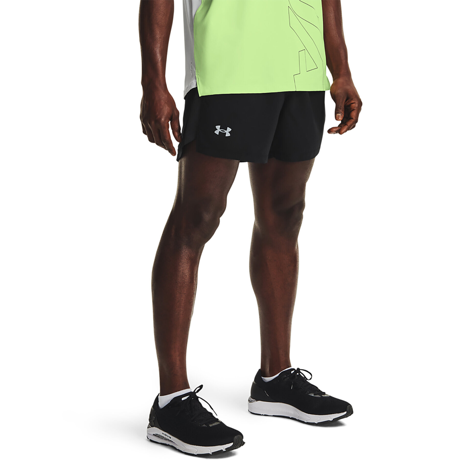 Under Armour Sport rövidnadrág UA LAUNCH 5'' SHORT 1361492 Fekete Regular Fit - Pepit.hu