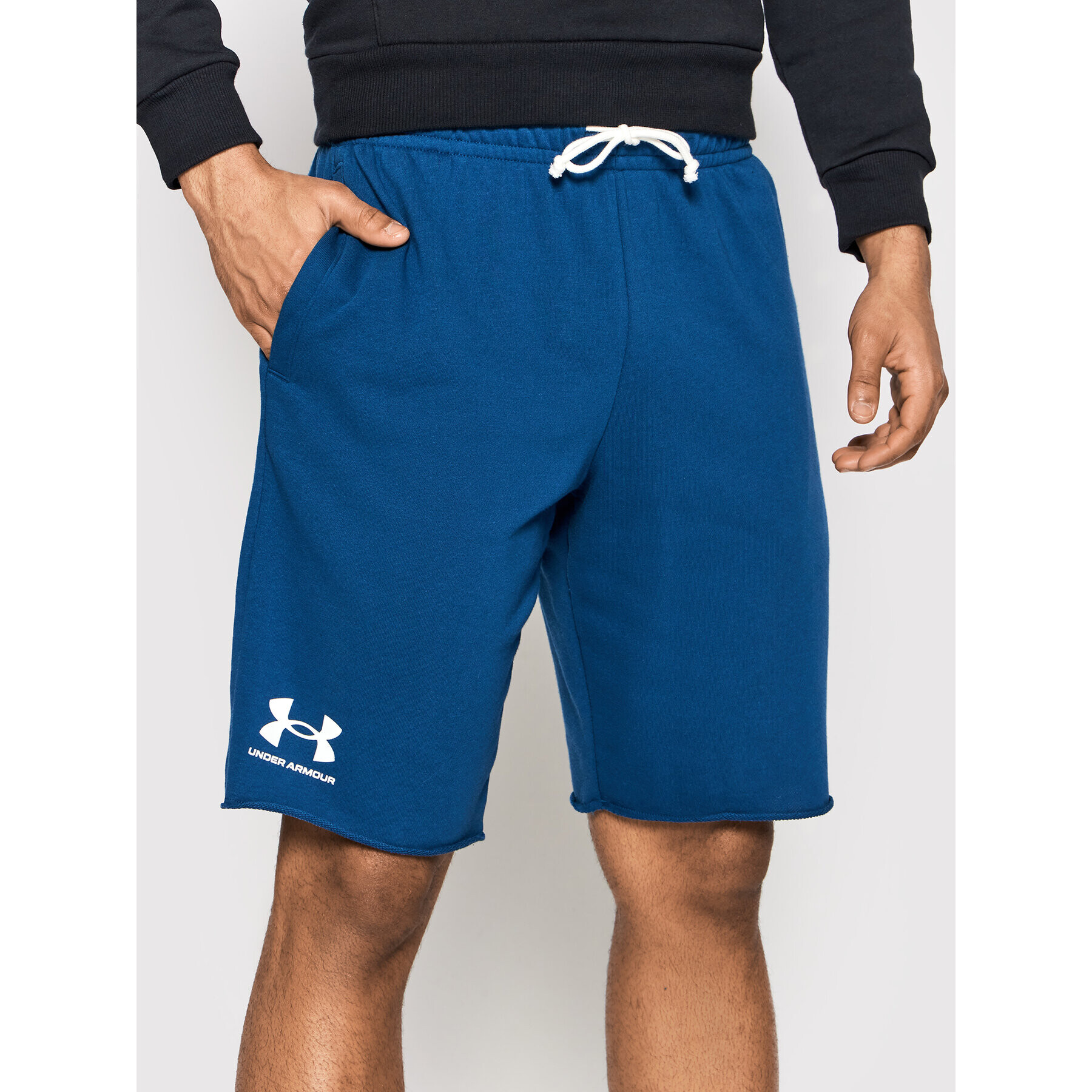 Under Armour Sport rövidnadrág Ua Rival Terry 1361631 Kék Regular Fit - Pepit.hu