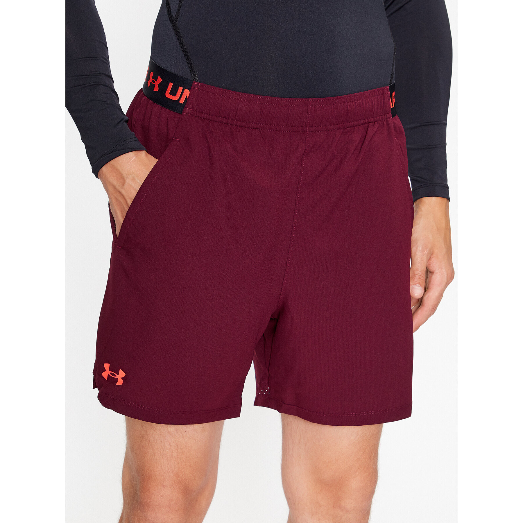 Under Armour Sport rövidnadrág Ua Vanish Woven 6In Shorts 1373718 Bordó Fitted Fit - Pepit.hu