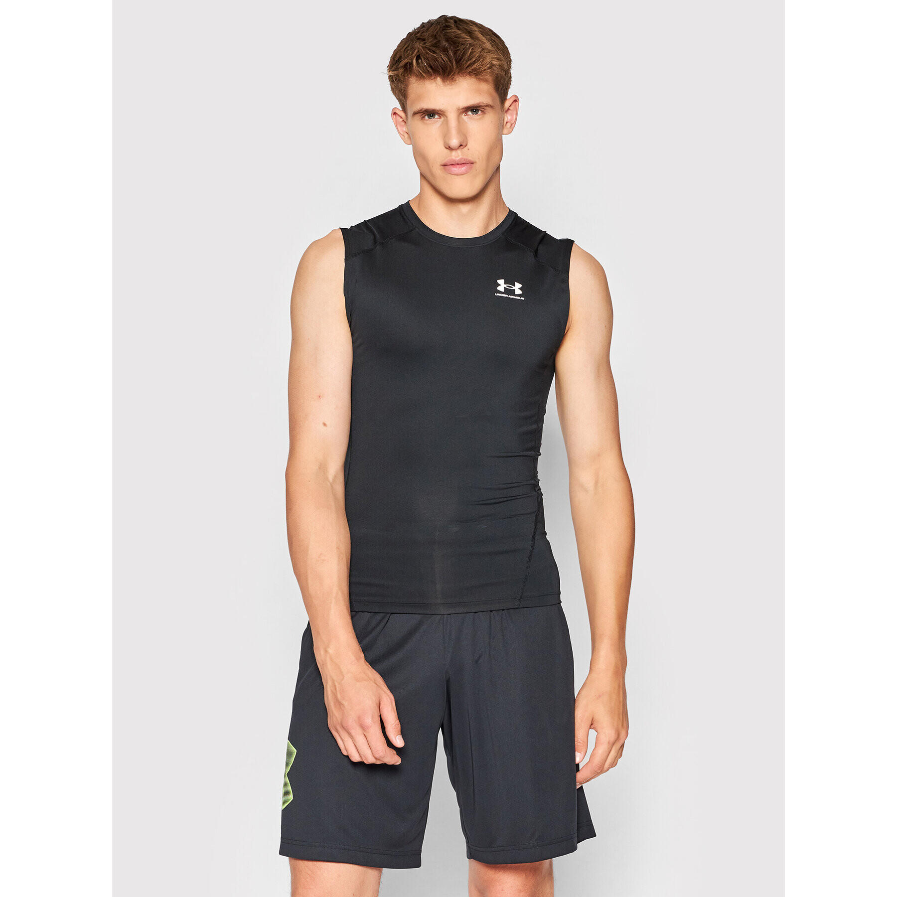 Under Armour Technikai póló HeatGear® 1361522 Fekete Slim Fit - Pepit.hu