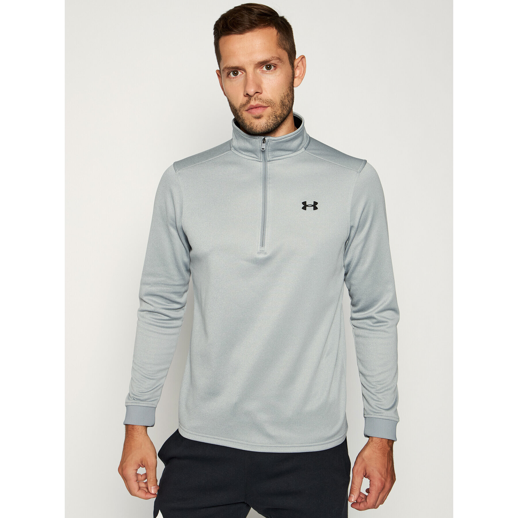 Under Armour Technikai pulóver Armour Fleece ½ Zip 1320745 Szürke Regular Fit - Pepit.hu