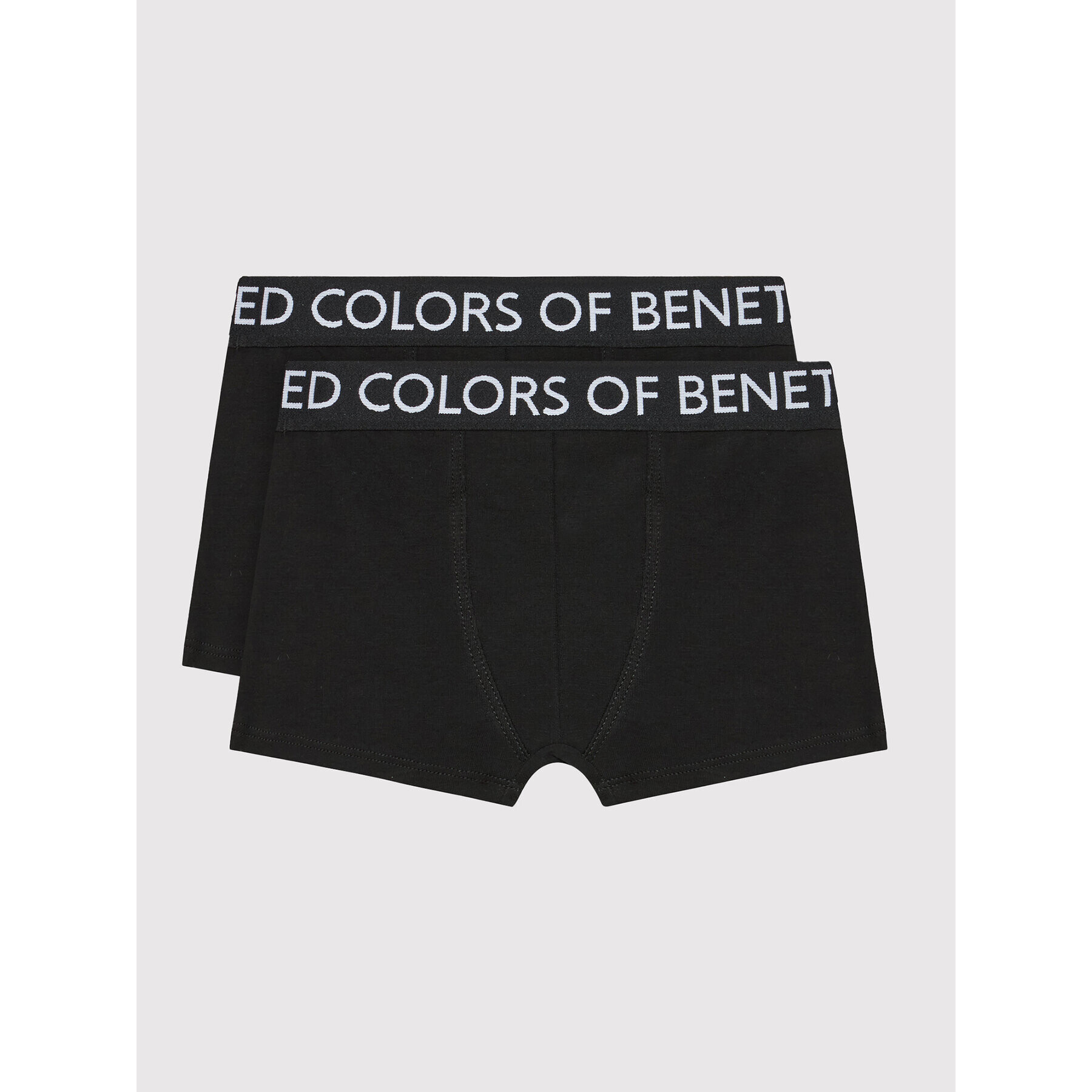 United Colors Of Benetton 2 darab boxer 3MC10X230 Fekete - Pepit.hu