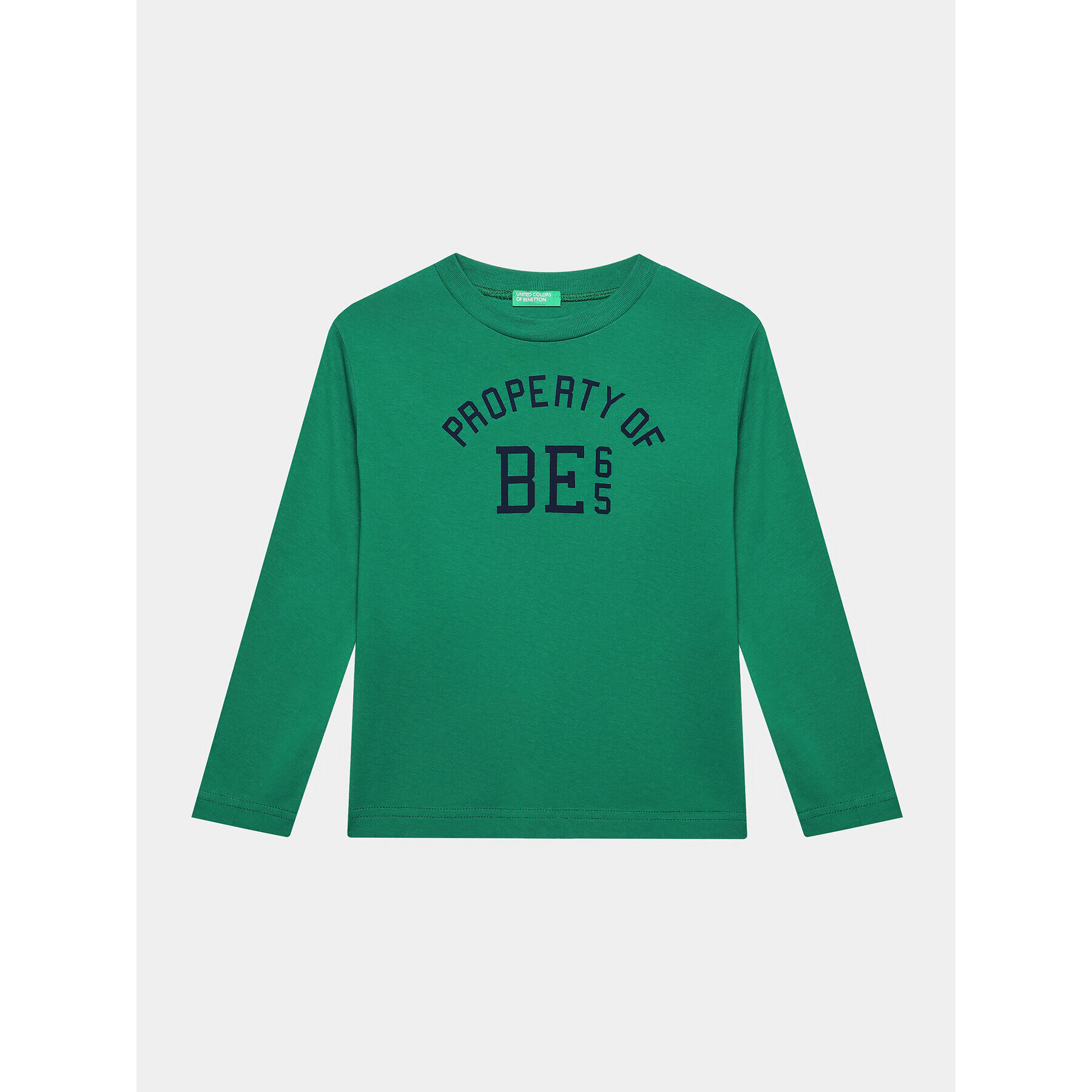 United Colors Of Benetton Blúz 3096C10DK Zöld Regular Fit - Pepit.hu