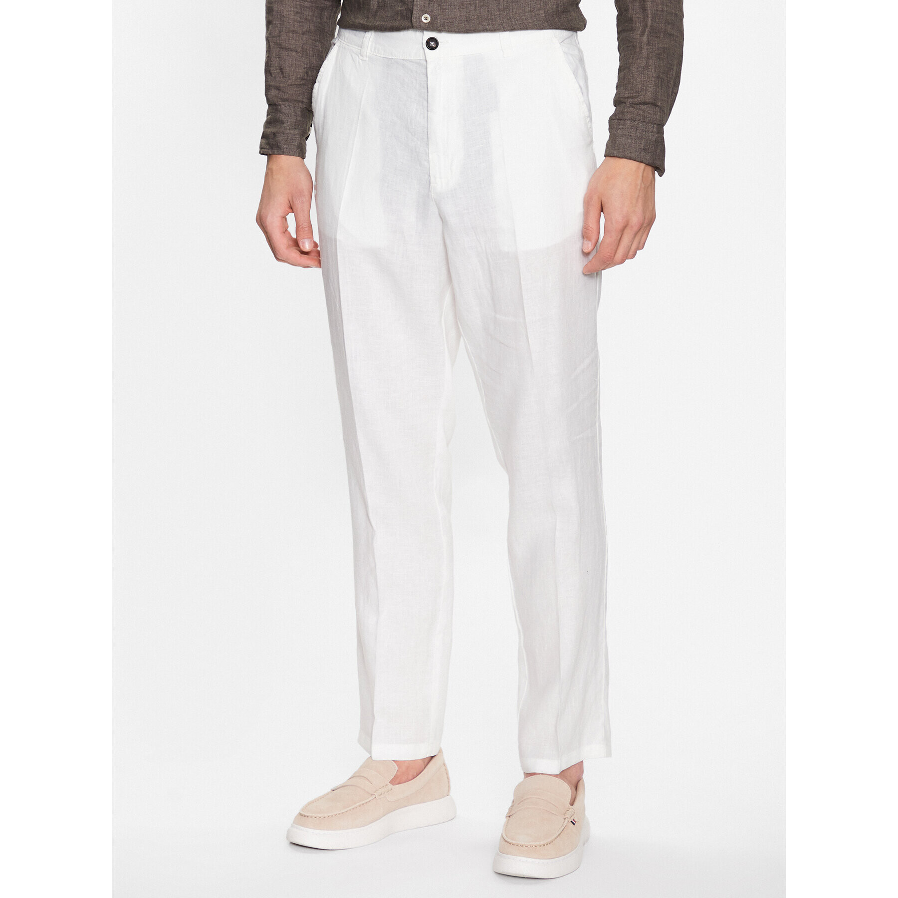 United Colors Of Benetton Chinos 4AGH55HW8 Ekru Regular Fit - Pepit.hu