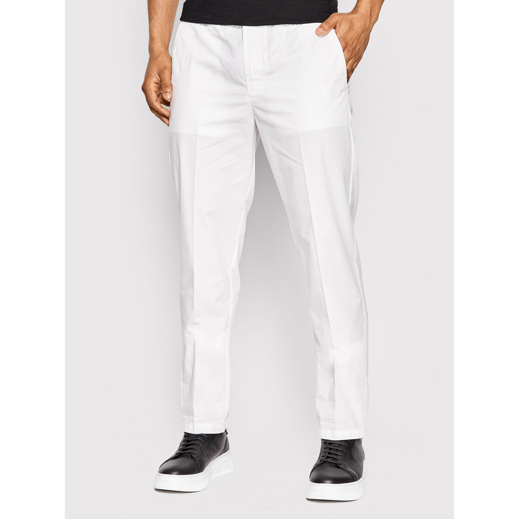 United Colors Of Benetton Chinos 4W3L55JK8 Fehér Slim Fit - Pepit.hu