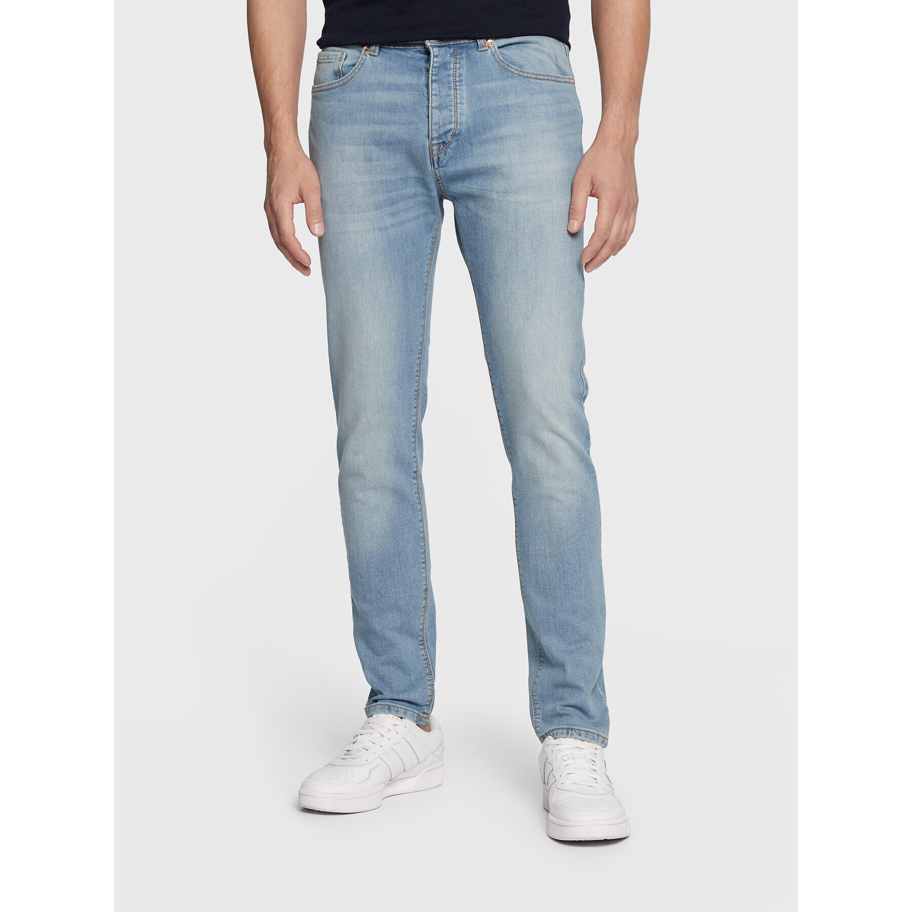 United Colors Of Benetton Farmer 4GZ757B98 Kék Skinny Fit - Pepit.hu