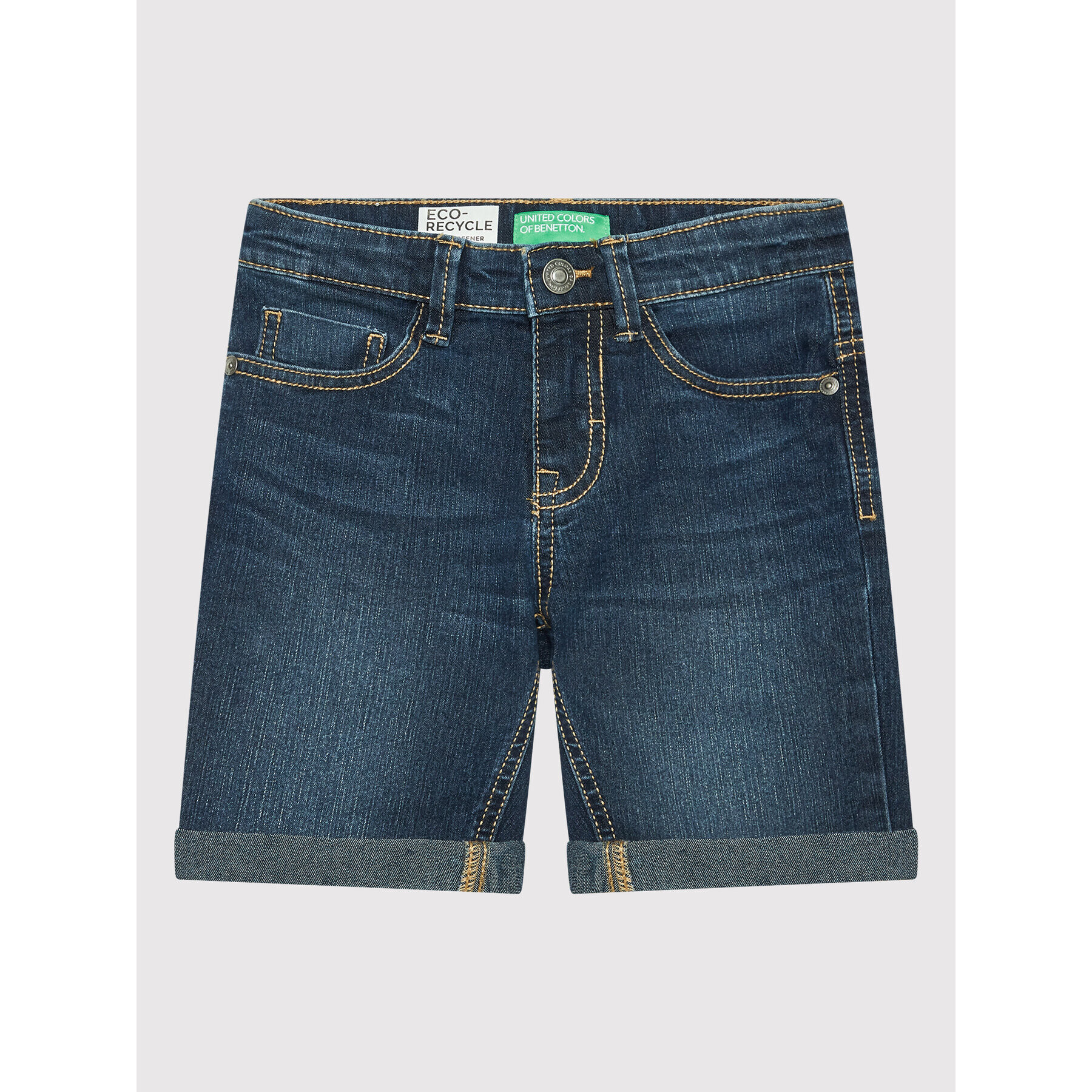 United Colors Of Benetton Farmer rövidnadrág 4XA259DY0 Kék Slim Fit - Pepit.hu