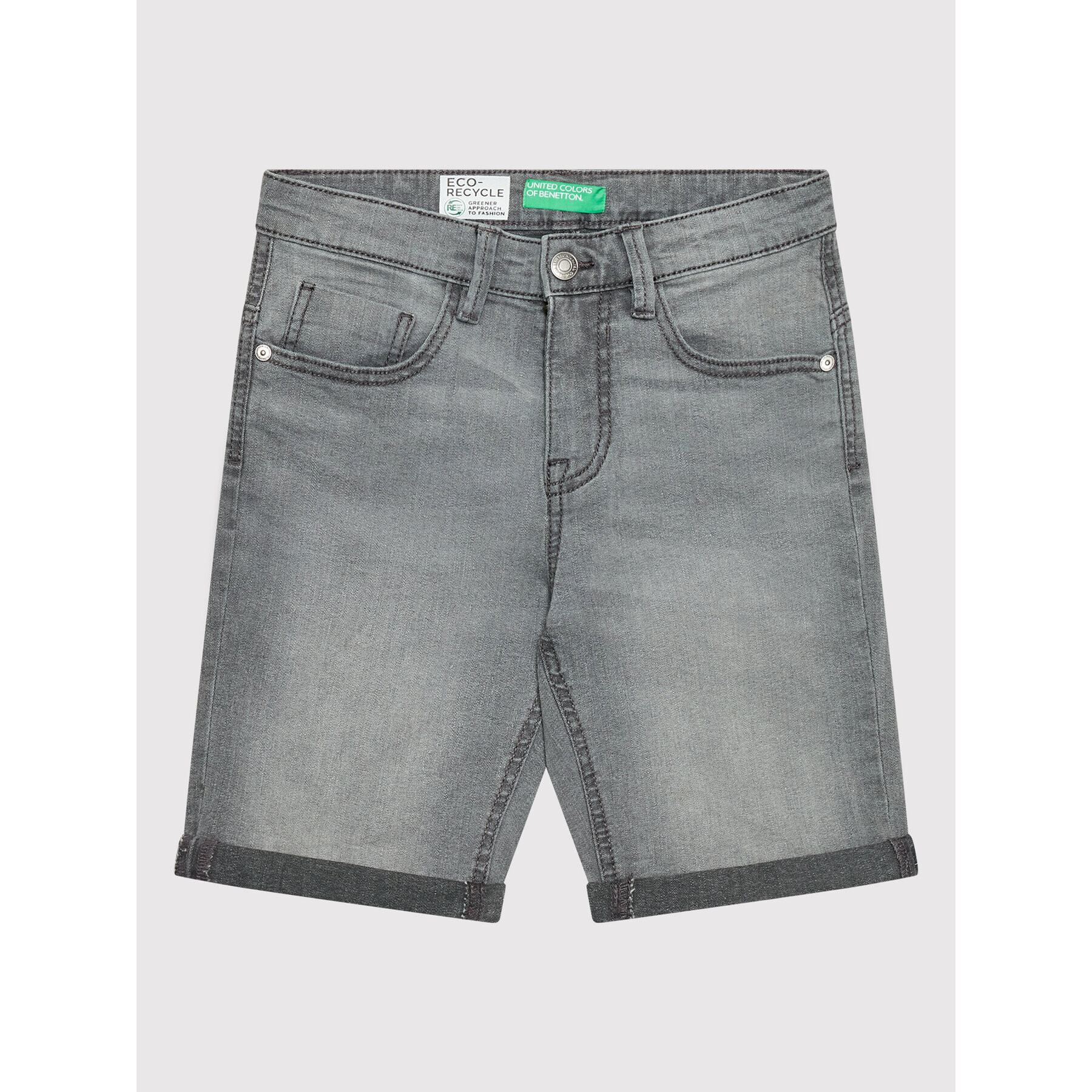 United Colors Of Benetton Farmer rövidnadrág 4XA259DY0 Szürke Slim Fit - Pepit.hu