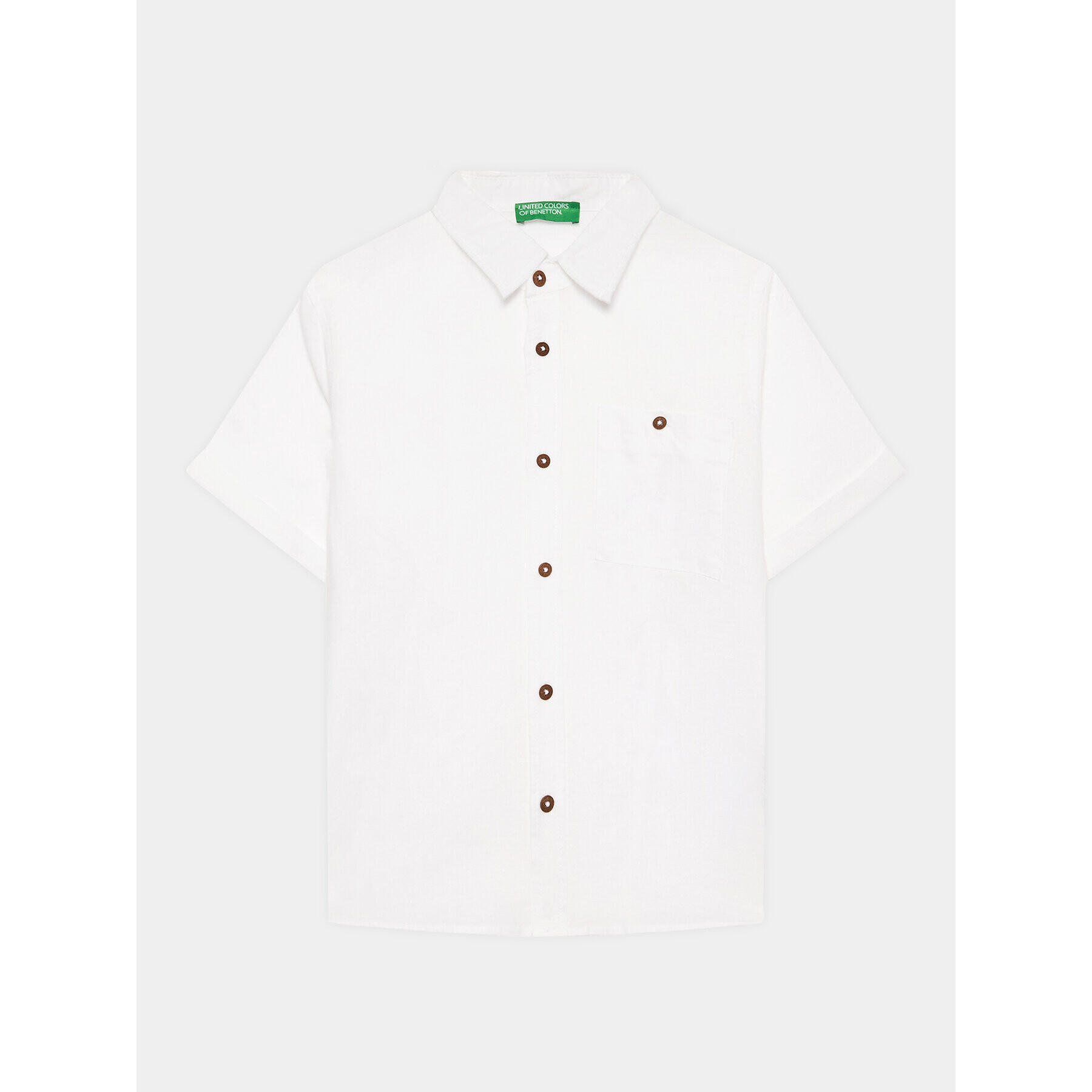 United Colors Of Benetton Ing 5OK4CQ01D Fehér Regular Fit - Pepit.hu