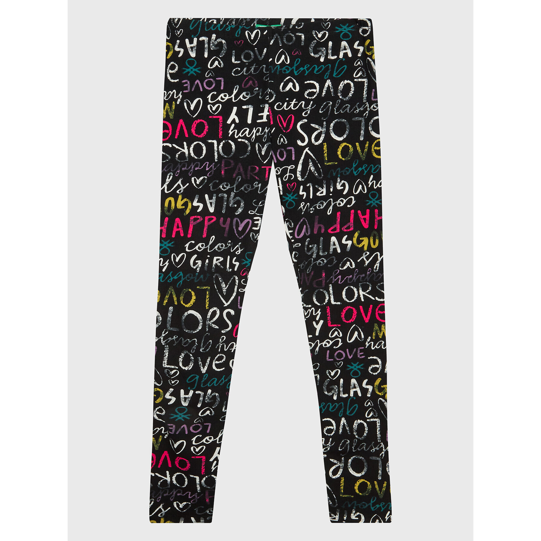 United Colors Of Benetton Leggings 32AYCF02A Fekete Slim Fit - Pepit.hu