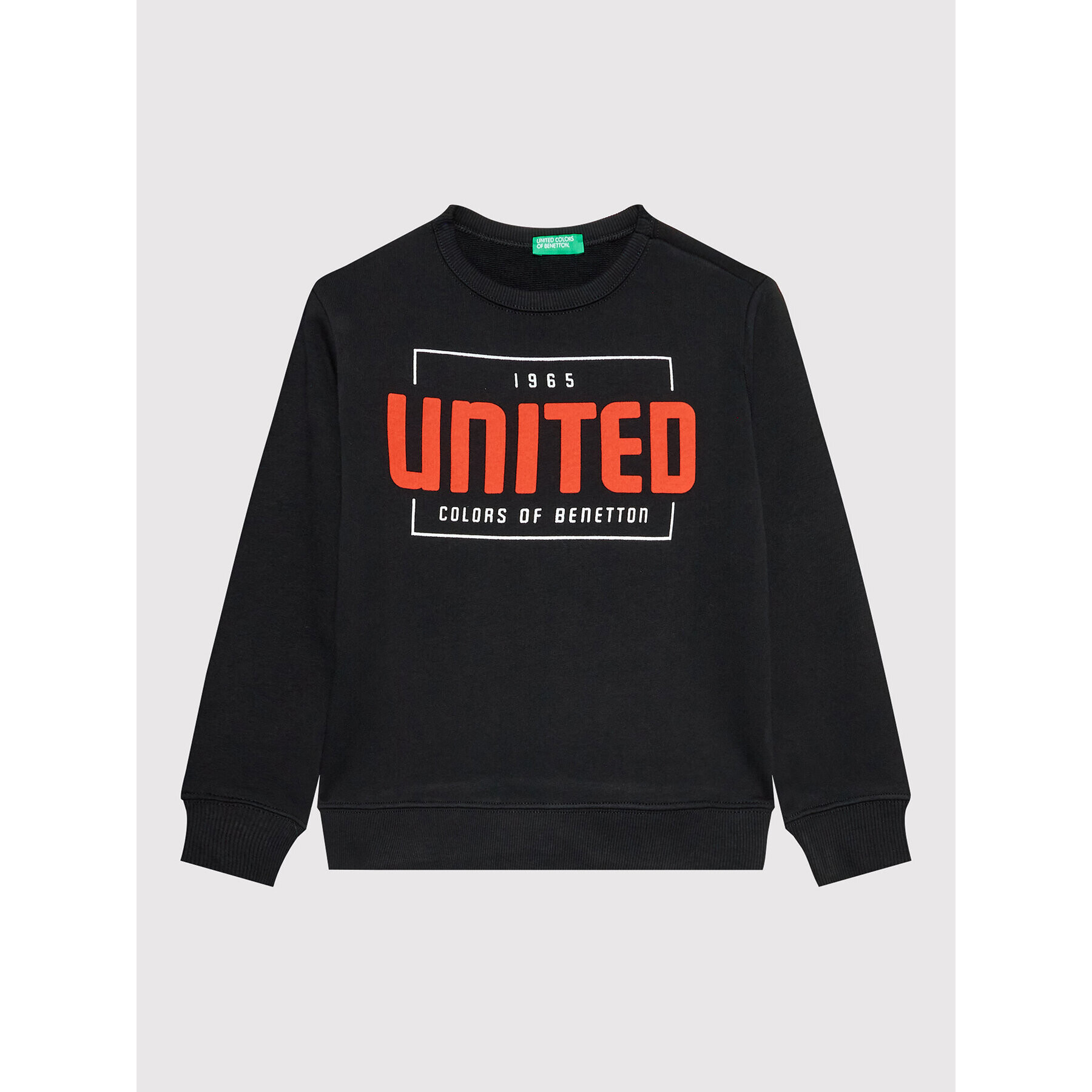 United Colors Of Benetton Pulóver 3J68C105R Fekete Regular Fit - Pepit.hu