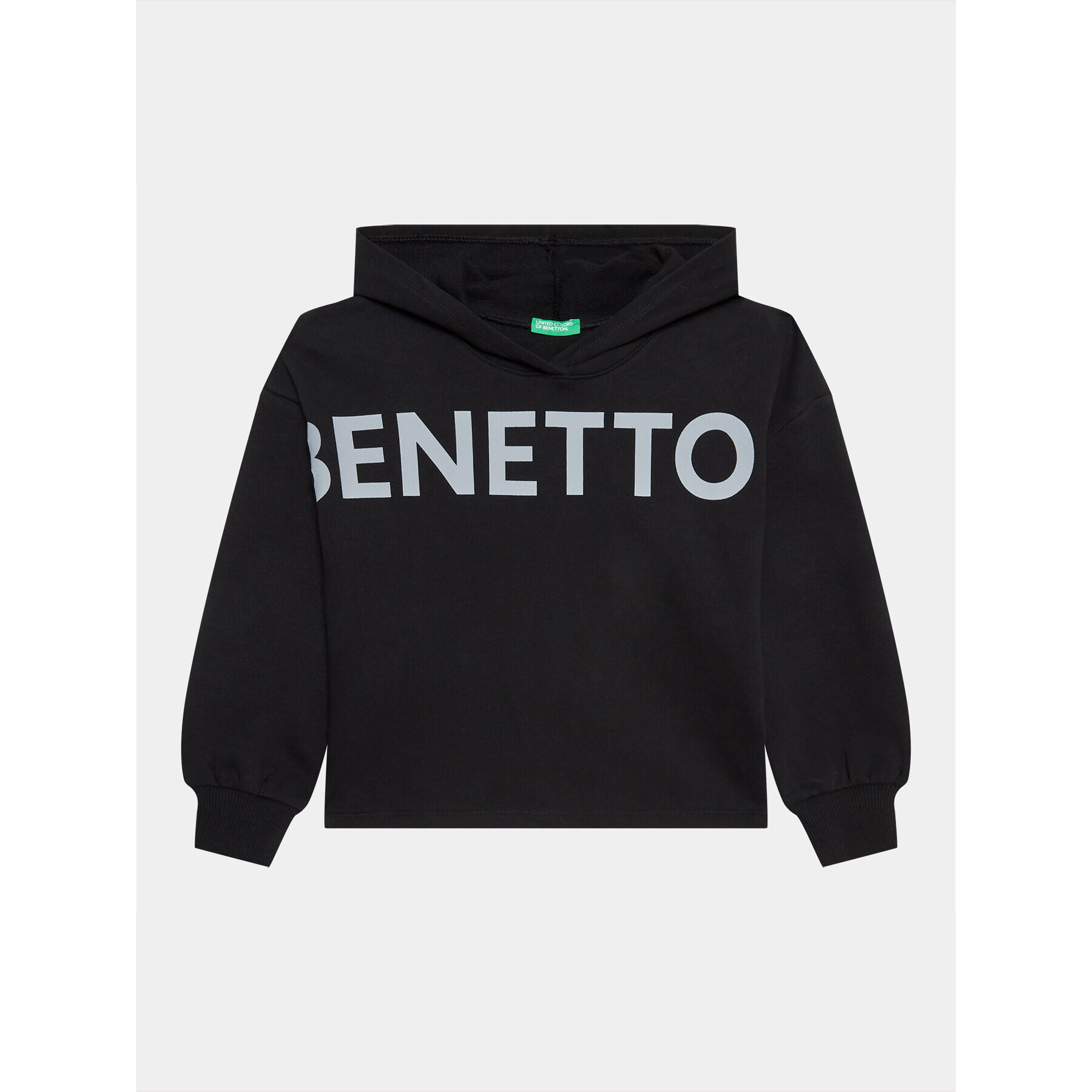 United Colors Of Benetton Pulóver 3J68C202L Fekete Regular Fit - Pepit.hu