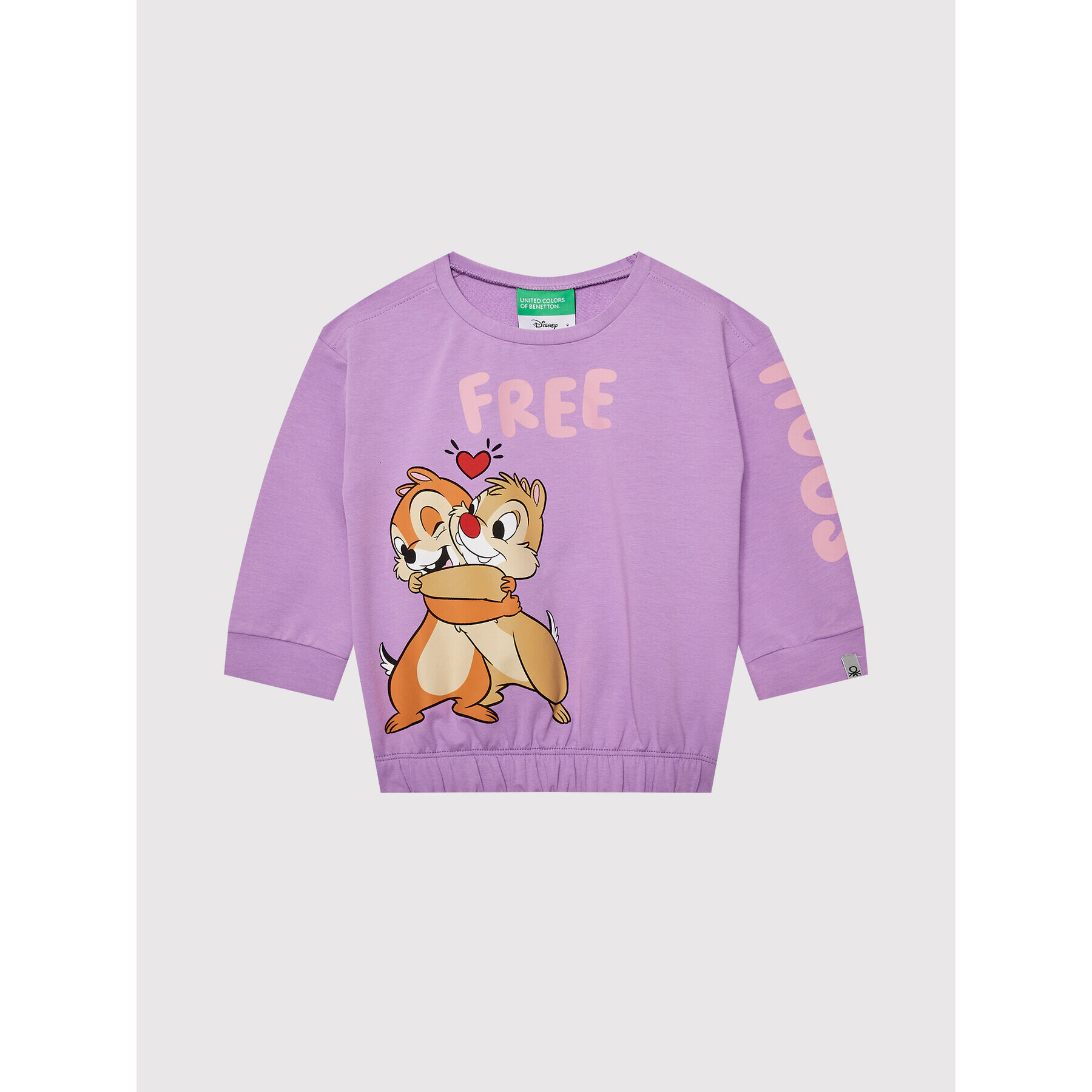 United Colors Of Benetton Pulóver DISNEY 3CY4G103L Lila Regular Fit - Pepit.hu