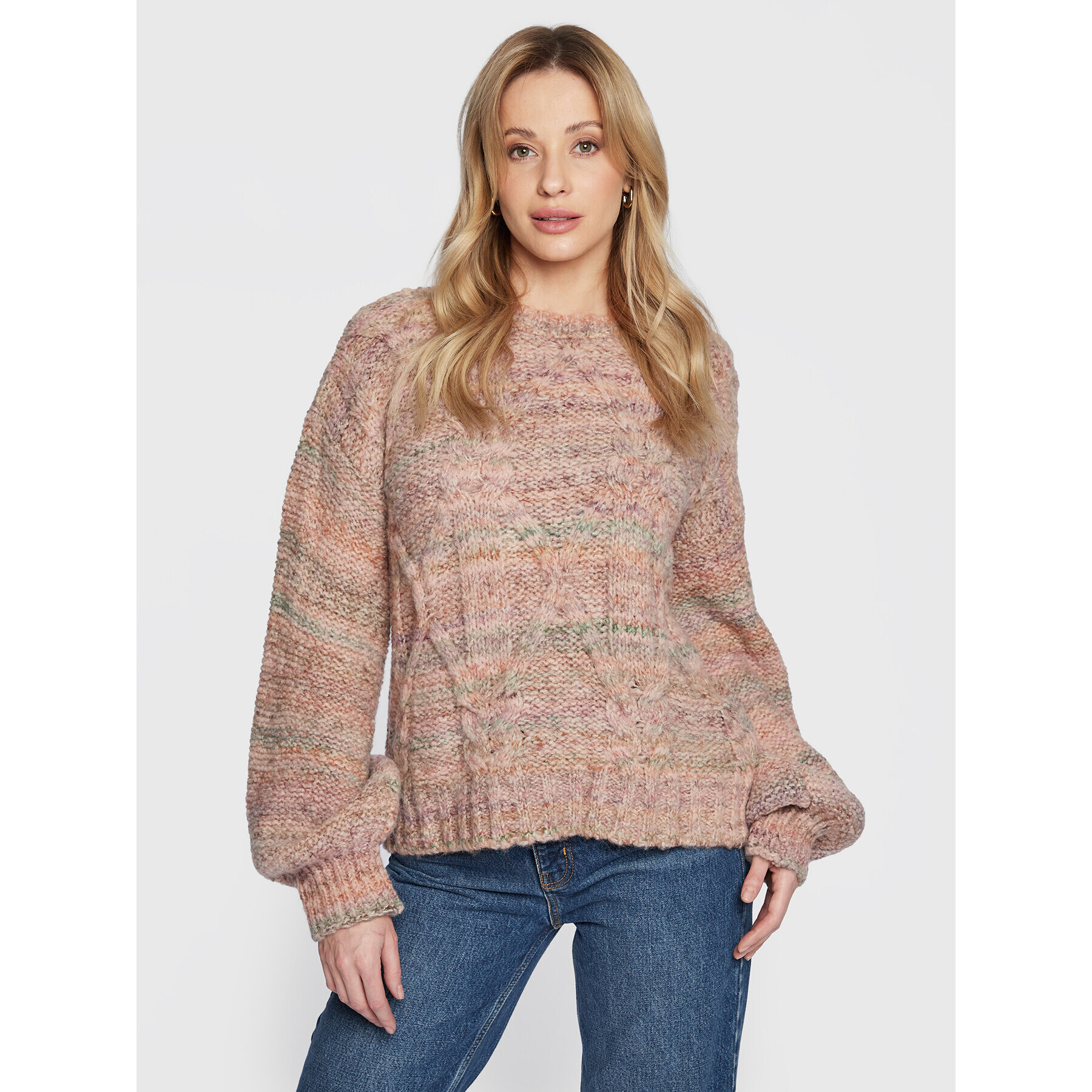 United Colors Of Benetton Sweater 1022D103J Színes Boxy Fit - Pepit.hu