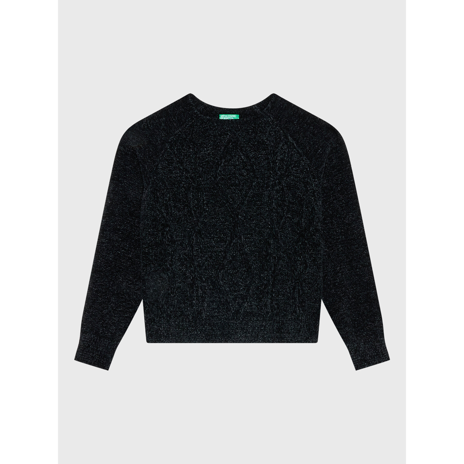 United Colors Of Benetton Sweater 1027C101P Fekete Regular Fit - Pepit.hu