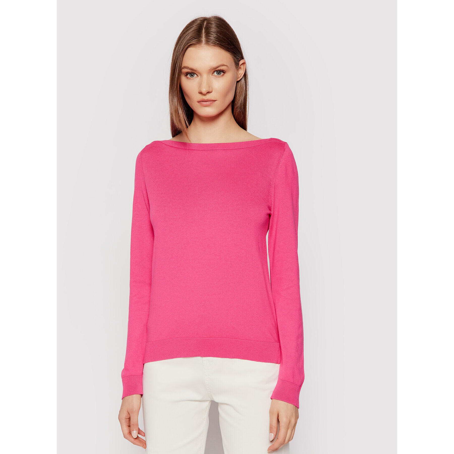 United Colors Of Benetton Sweater 102MD1O02 Rózsaszín Regular Fit - Pepit.hu