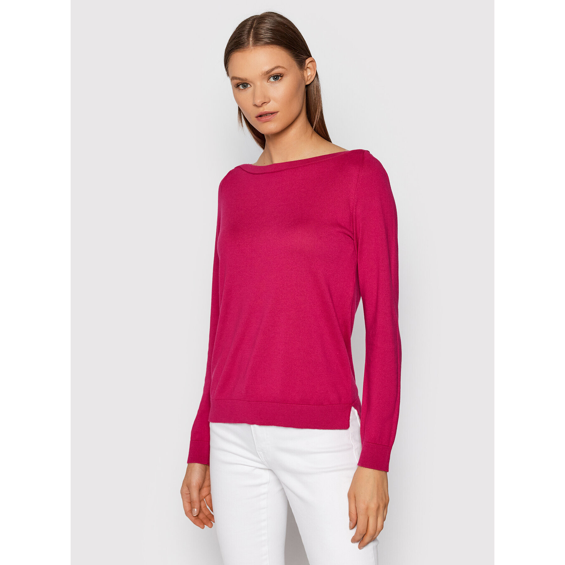 United Colors Of Benetton Sweater 102MD1O02 Rózsaszín Regular Fit - Pepit.hu