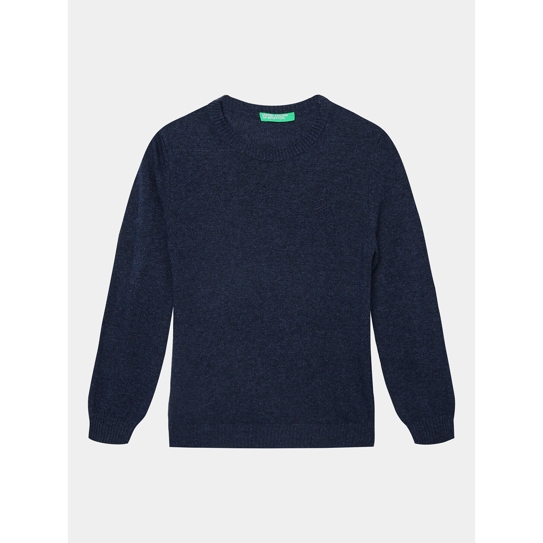 United Colors Of Benetton Sweater 1032C103X Sötétkék Regular Fit - Pepit.hu