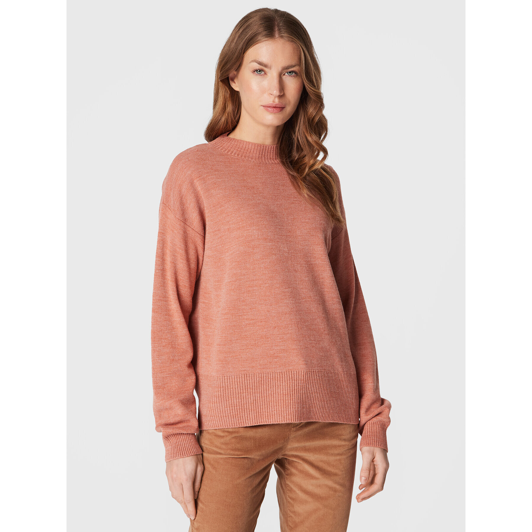 United Colors Of Benetton Sweater 103FE200L Rózsaszín Relaxed Fit - Pepit.hu