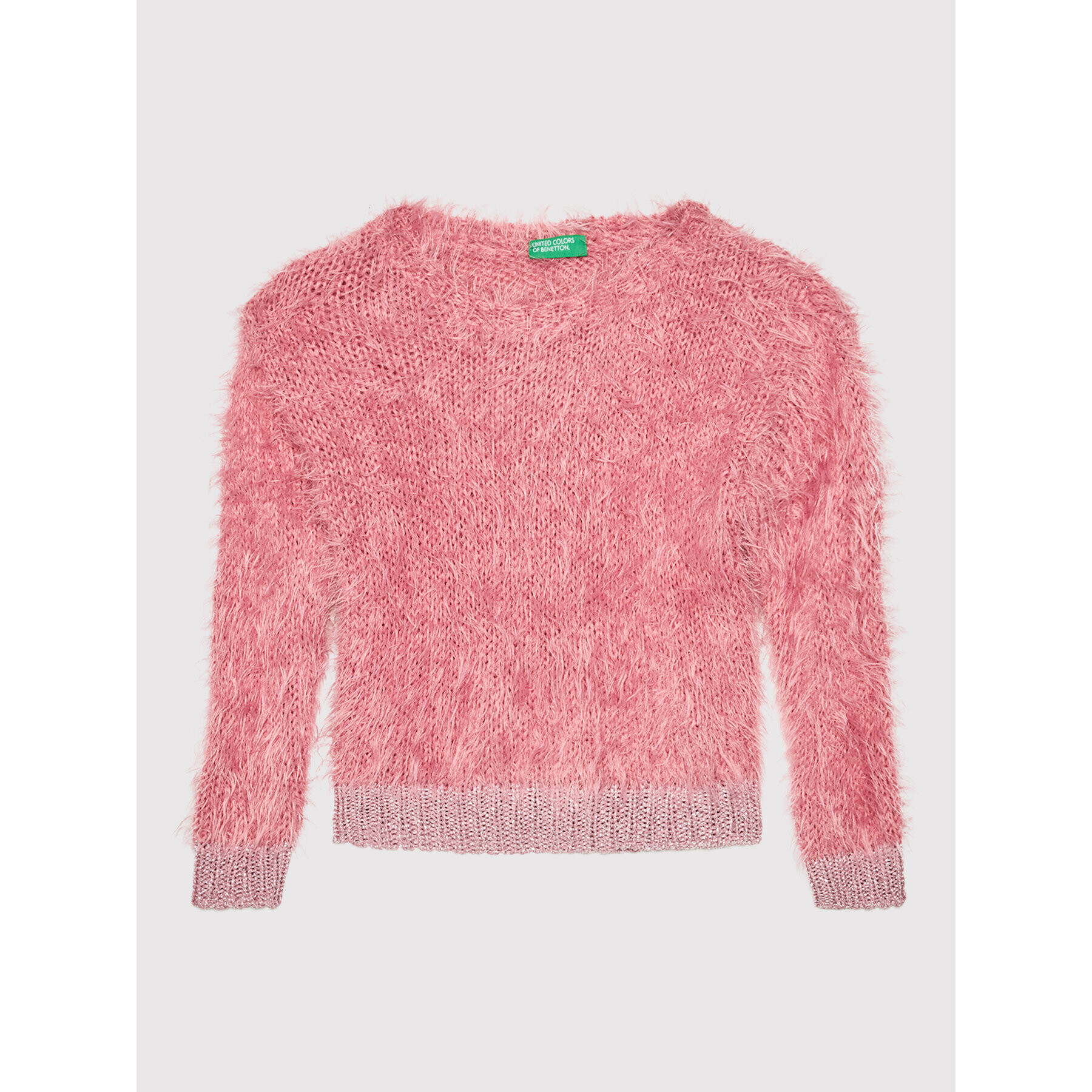 United Colors Of Benetton Sweater 1153Q1143 Rózsaszín Regular Fit - Pepit.hu