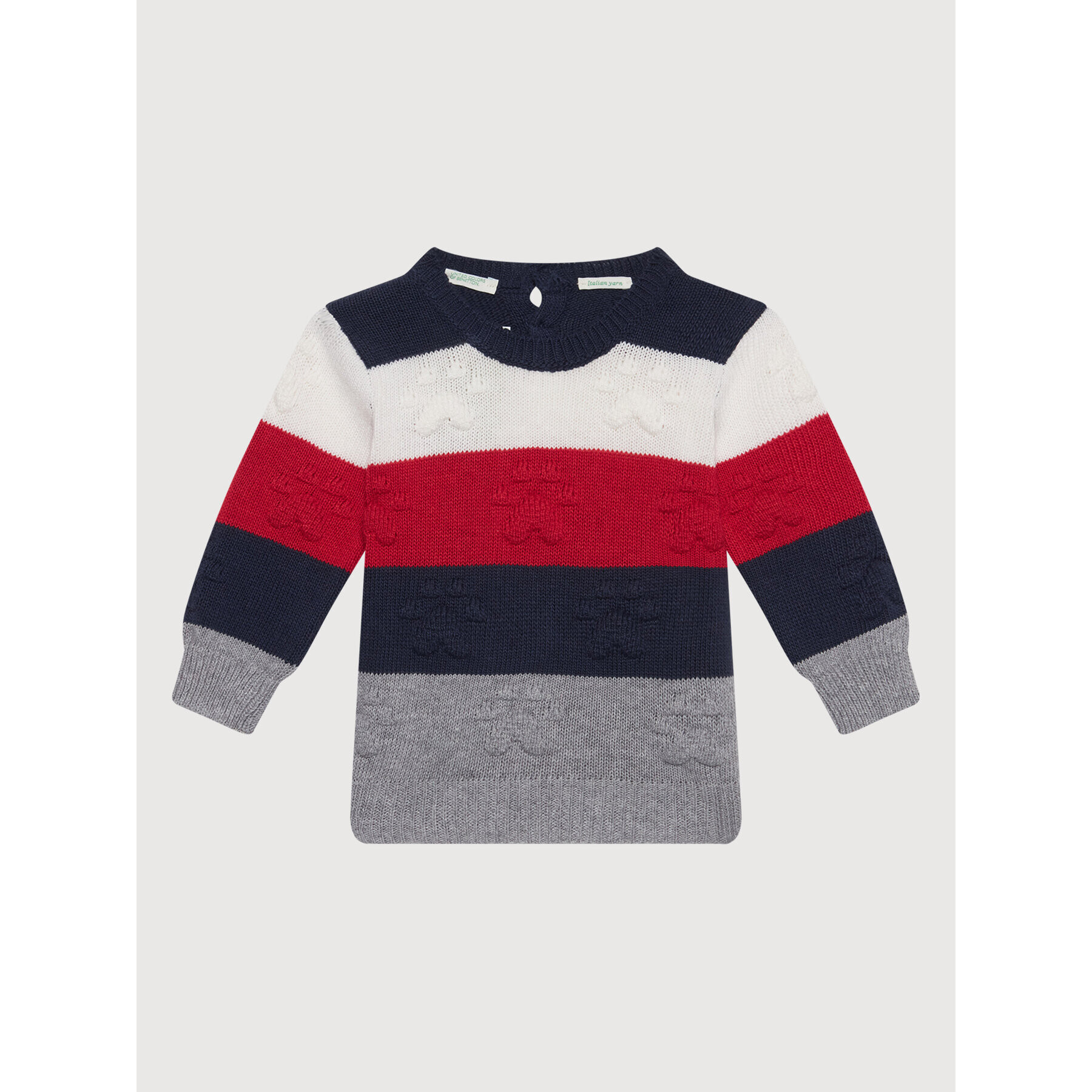 United Colors Of Benetton Sweater 1236A1006 Színes Regular Fit - Pepit.hu