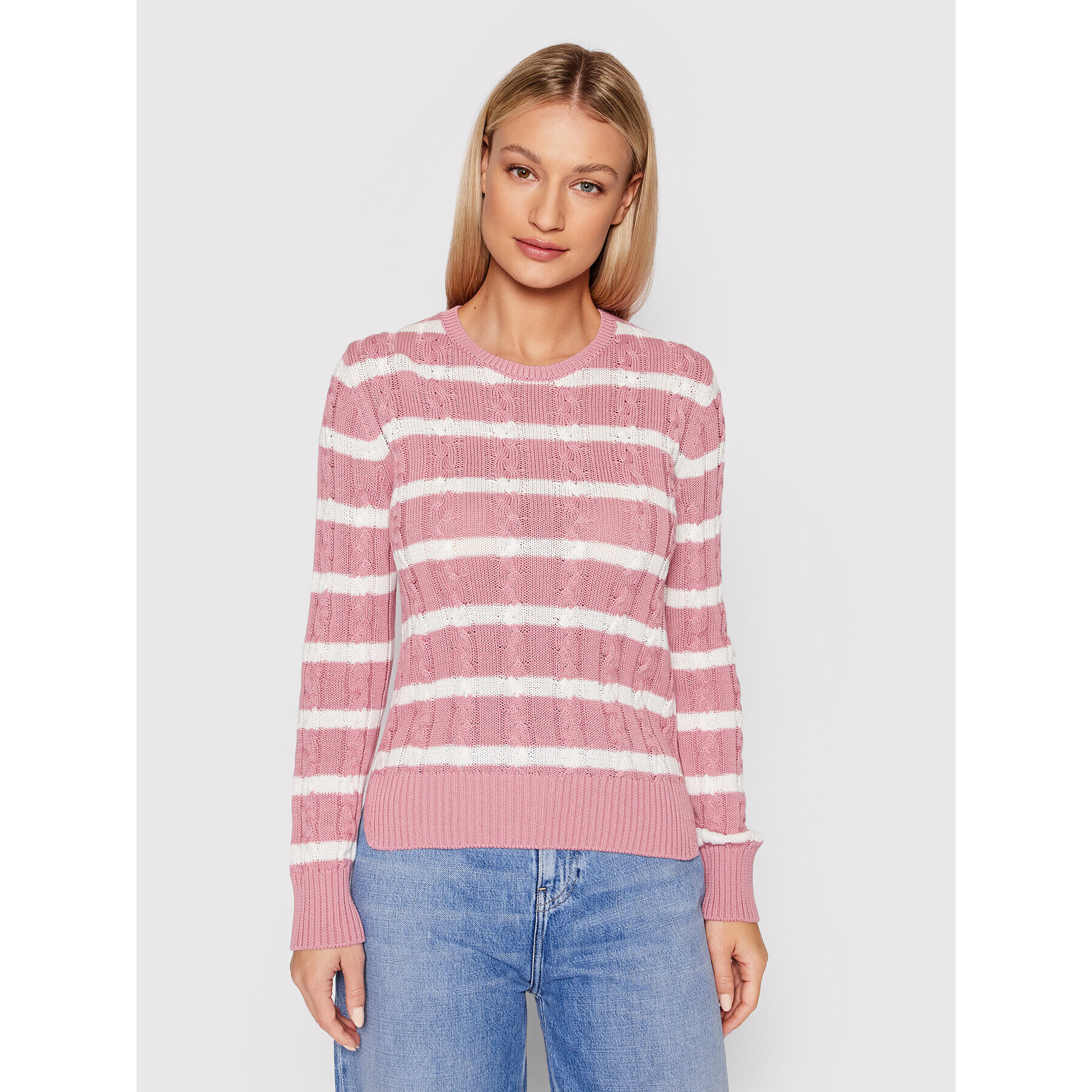 United Colors Of Benetton Sweater 1594E101O Rózsaszín Regular Fit - Pepit.hu