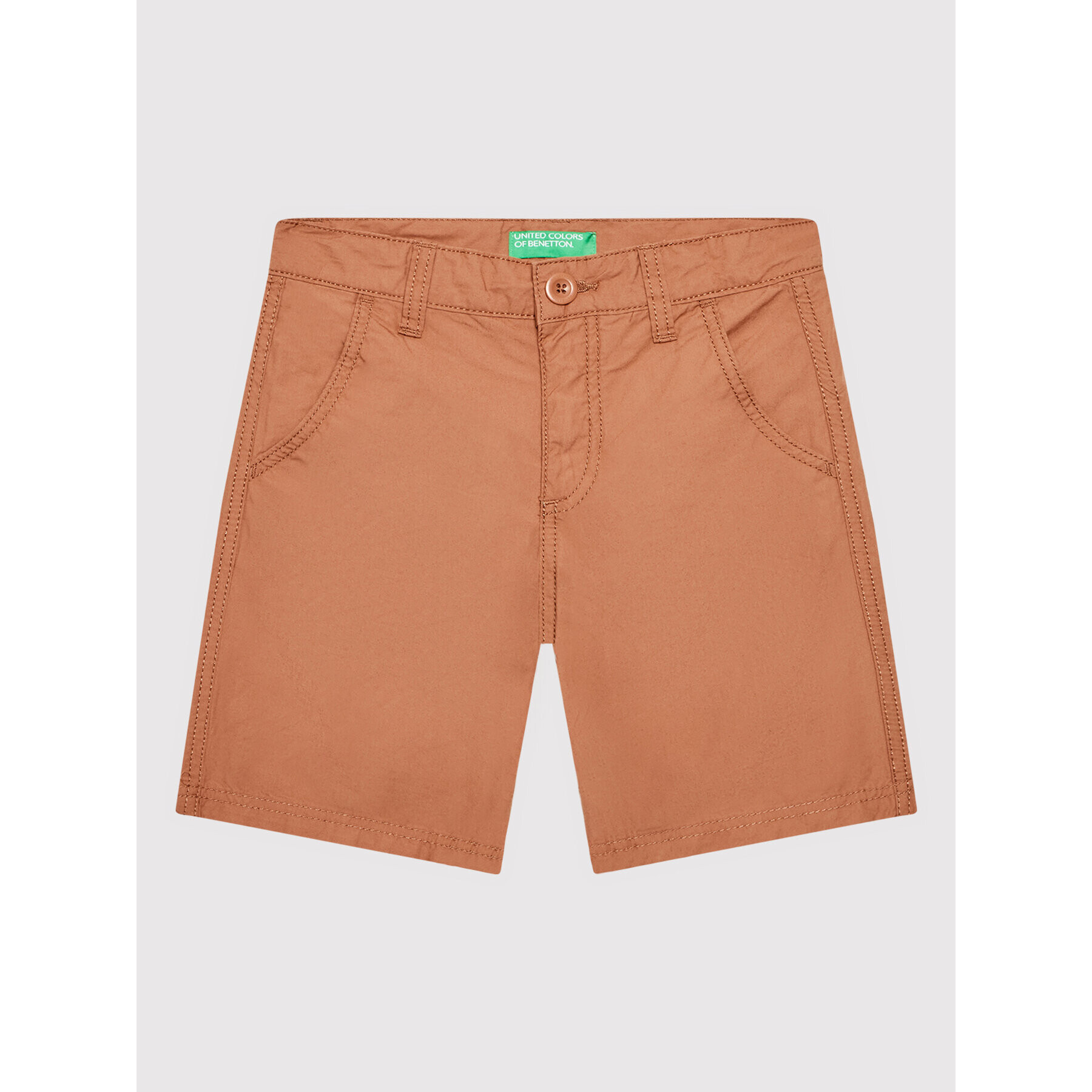 United Colors Of Benetton Szövet rövidnadrág 4AC759270 Barna Regular Fit - Pepit.hu