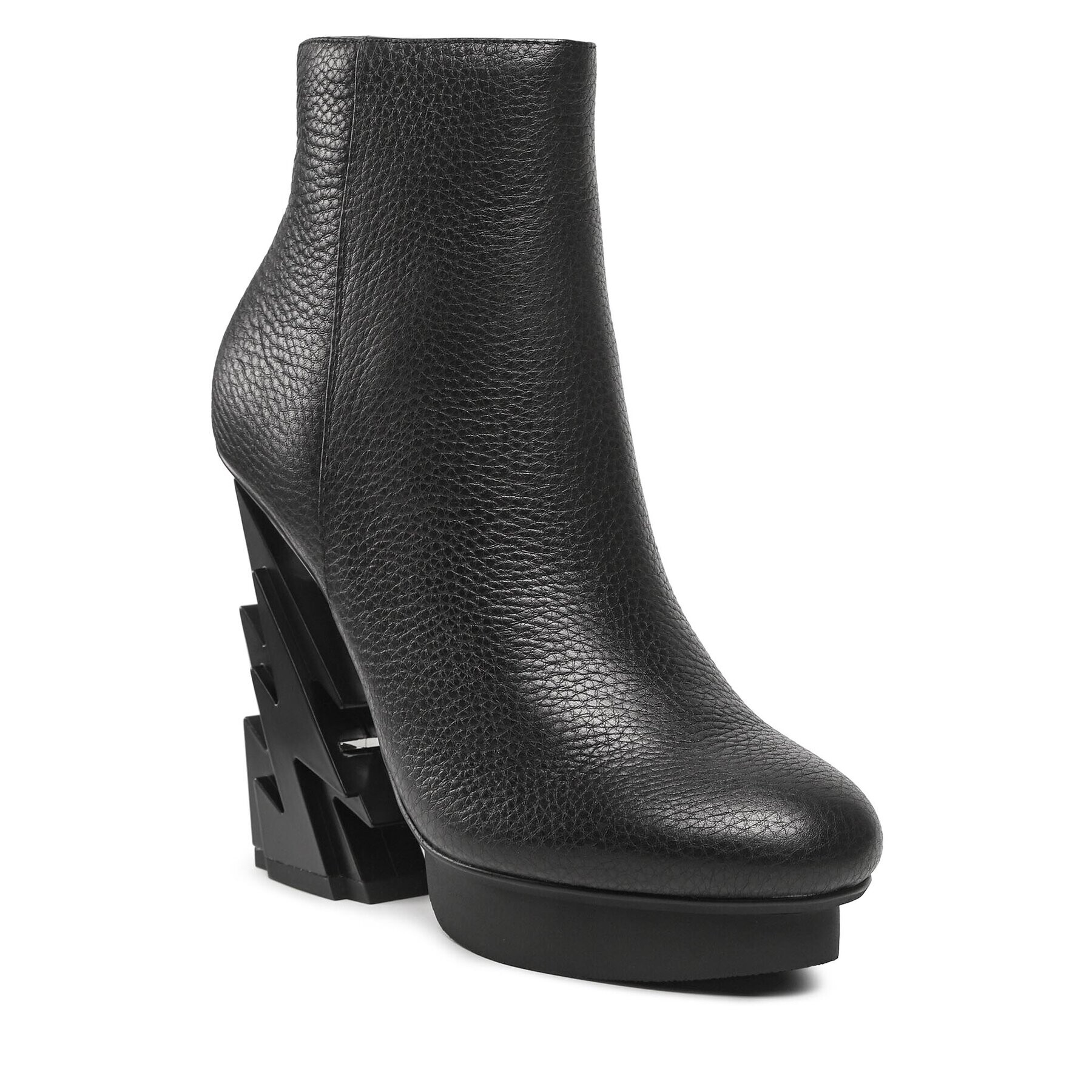 United Nude Bokacsizma Glam Bootie 1070901165 Fekete - Pepit.hu