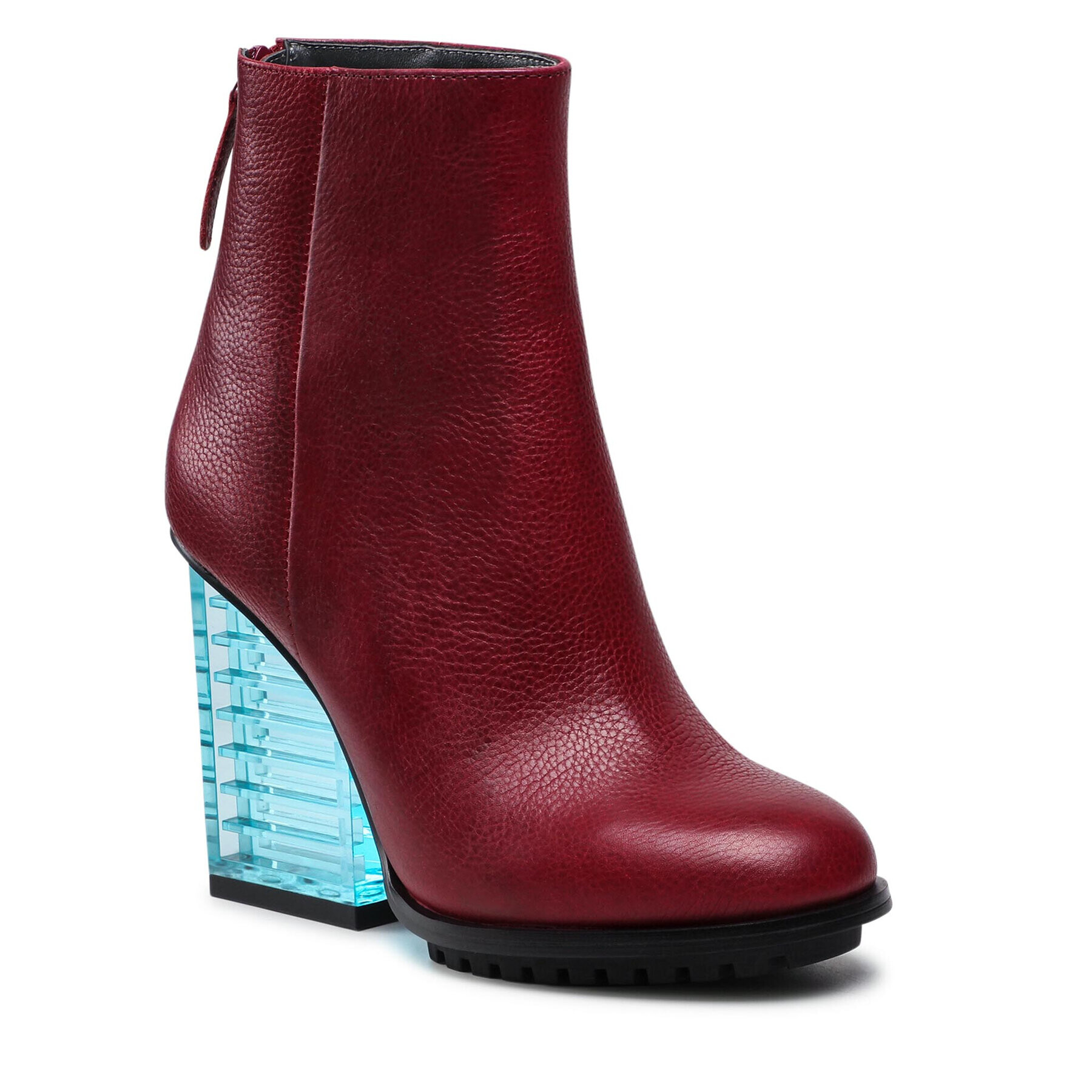 United Nude Bokacsizma Hi Rise Bootie Hi 10636701165 Piros - Pepit.hu