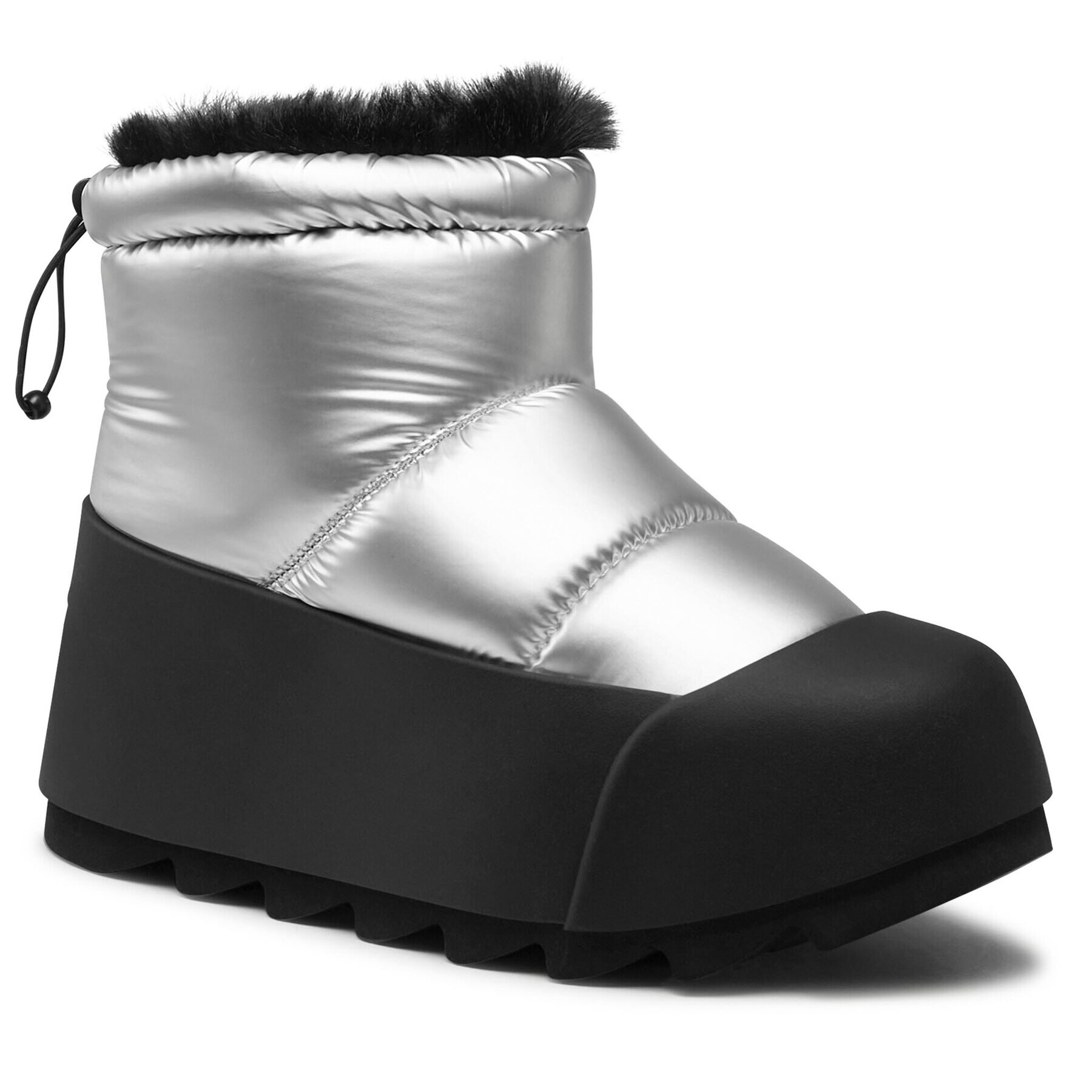 United Nude Bokacsizma Polar Bootie II 10778141125 Ezüst - Pepit.hu