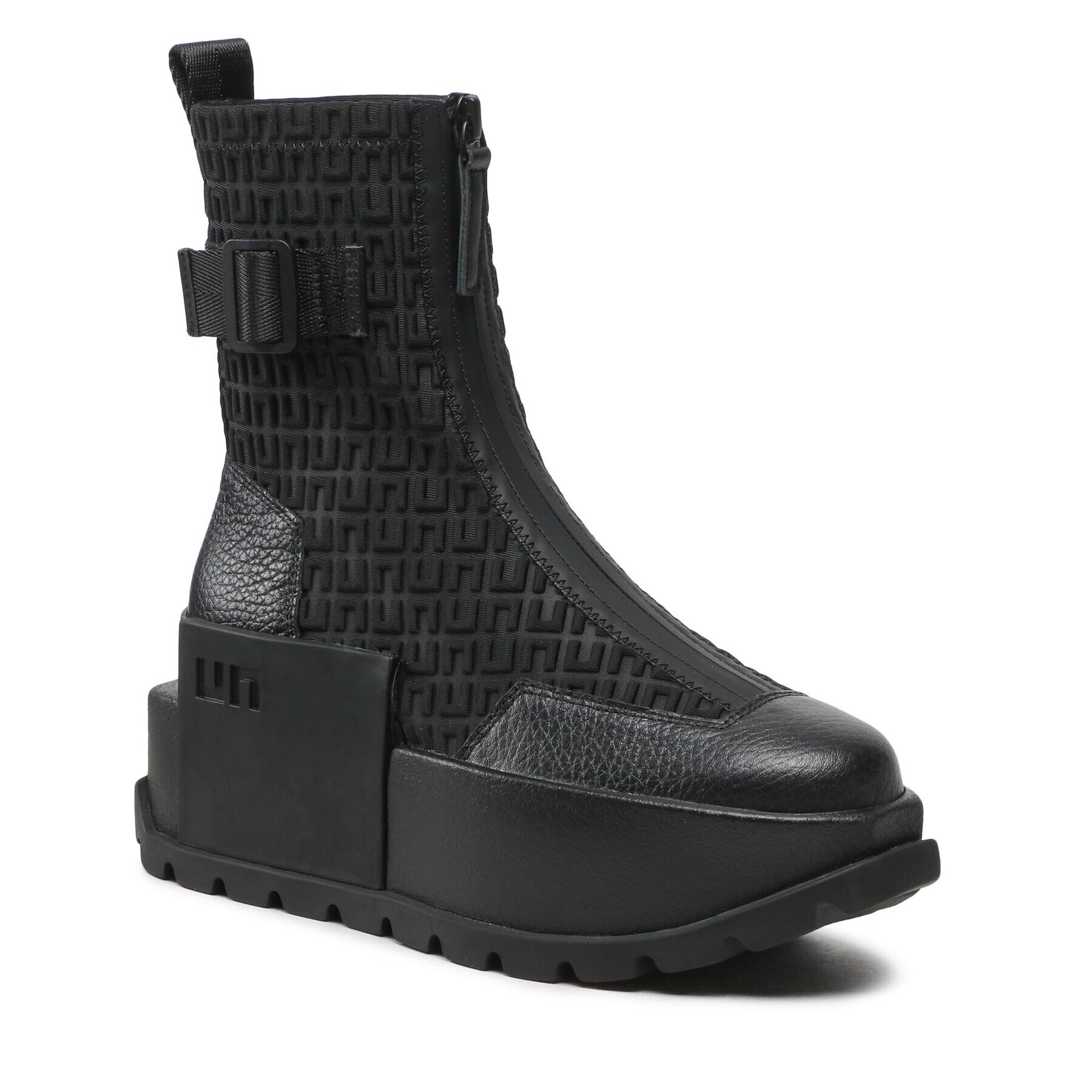 United Nude Bokacsizma Roko Bootie 1065101171 Fekete - Pepit.hu