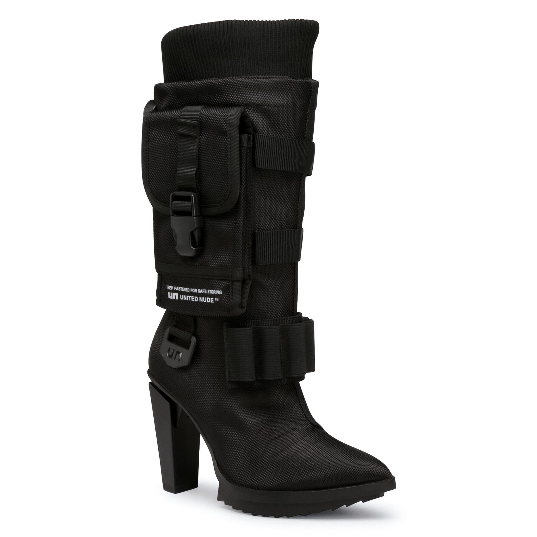 United Nude Csizma Pocket Lev 1059201125 Fekete - Pepit.hu