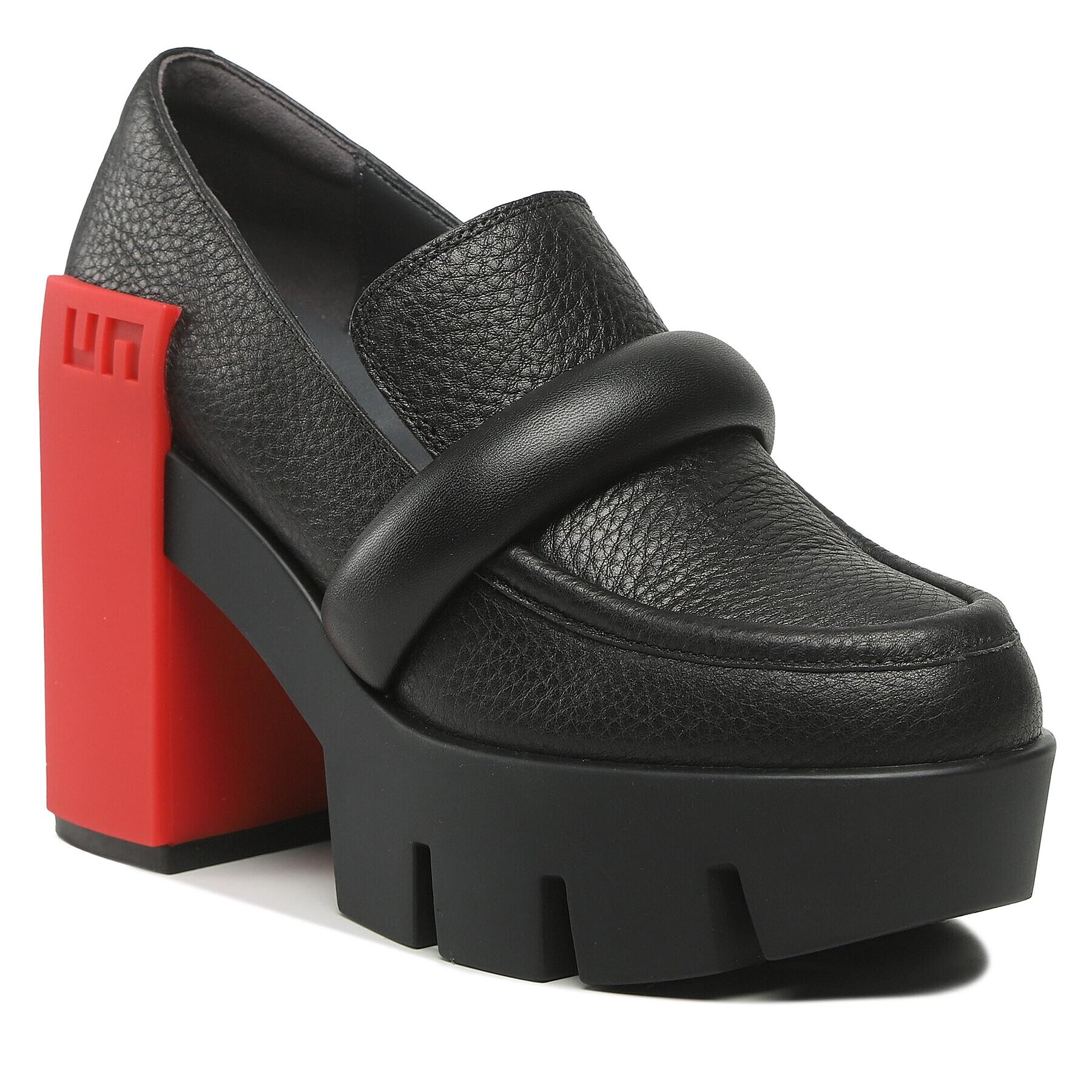 United Nude Félcipő Grip Loafer Mid 10704756165 Fekete - Pepit.hu