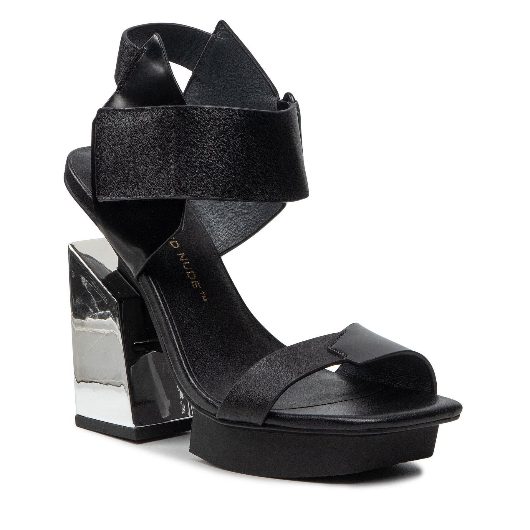 United Nude Szandál Arix Sandal Hi 106610116 Fekete - Pepit.hu