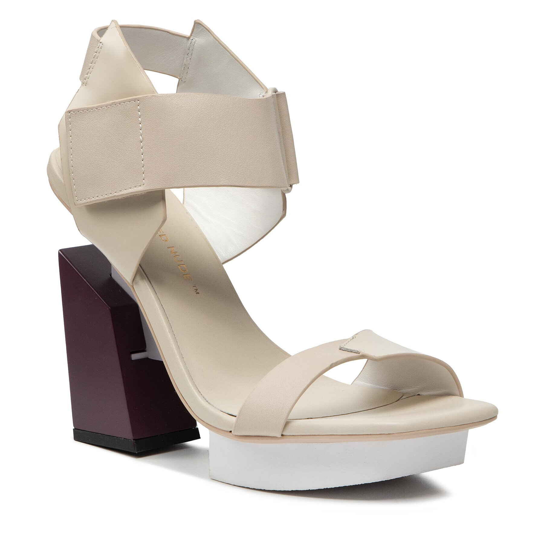 United Nude Szandál Arix Sandal Hi 1066116616 Bézs - Pepit.hu