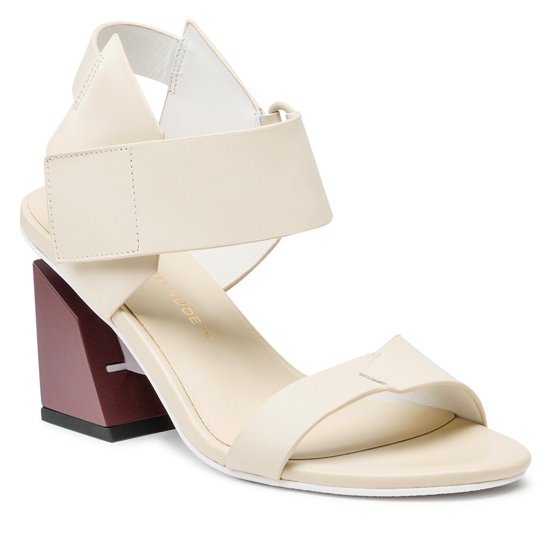 United Nude Szandál Arix Sandal Mid 1066216616 Bézs - Pepit.hu