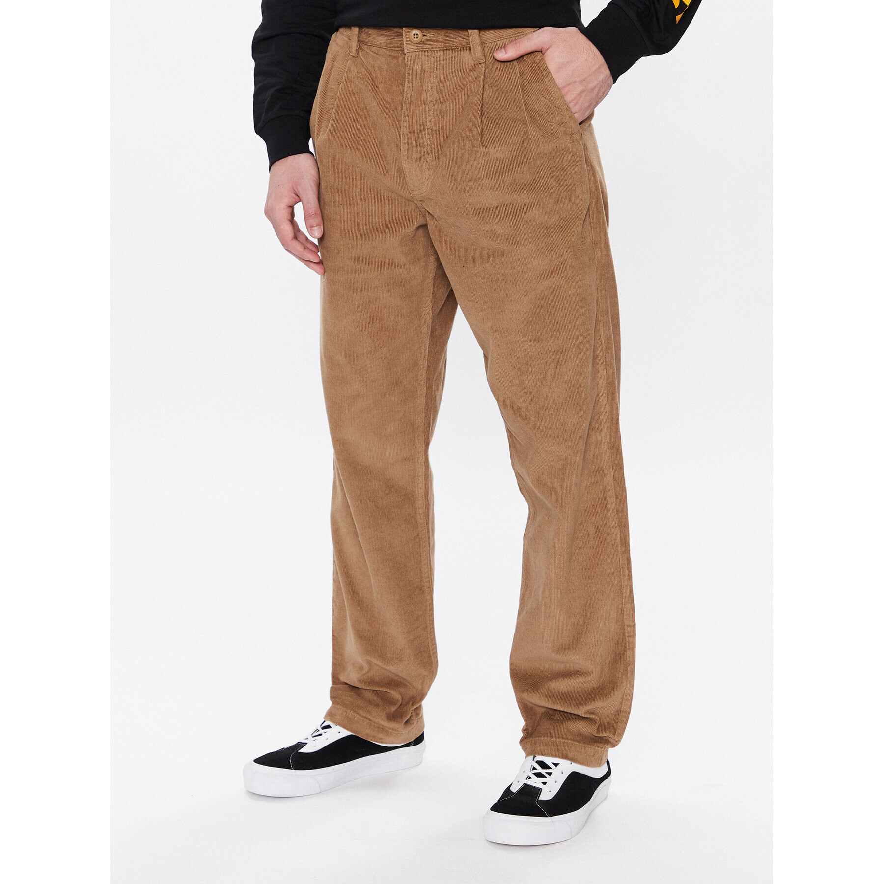 Vans Chinos Authentic VN0005XS Bézs Loose Fit - Pepit.hu