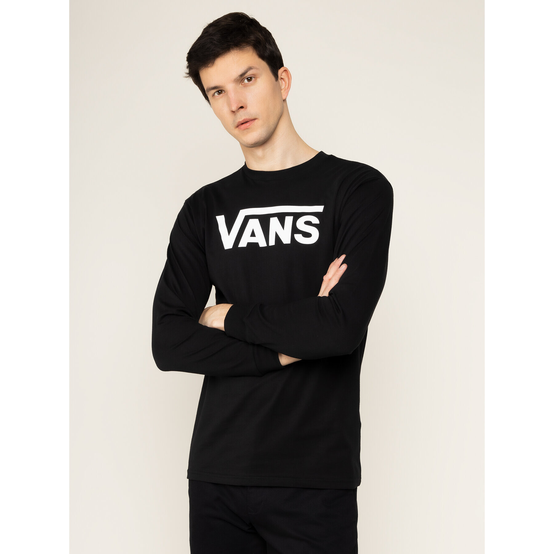 Vans Hosszú ujjú Classic VN000K6HY281 Fekete Classic Fit - Pepit.hu