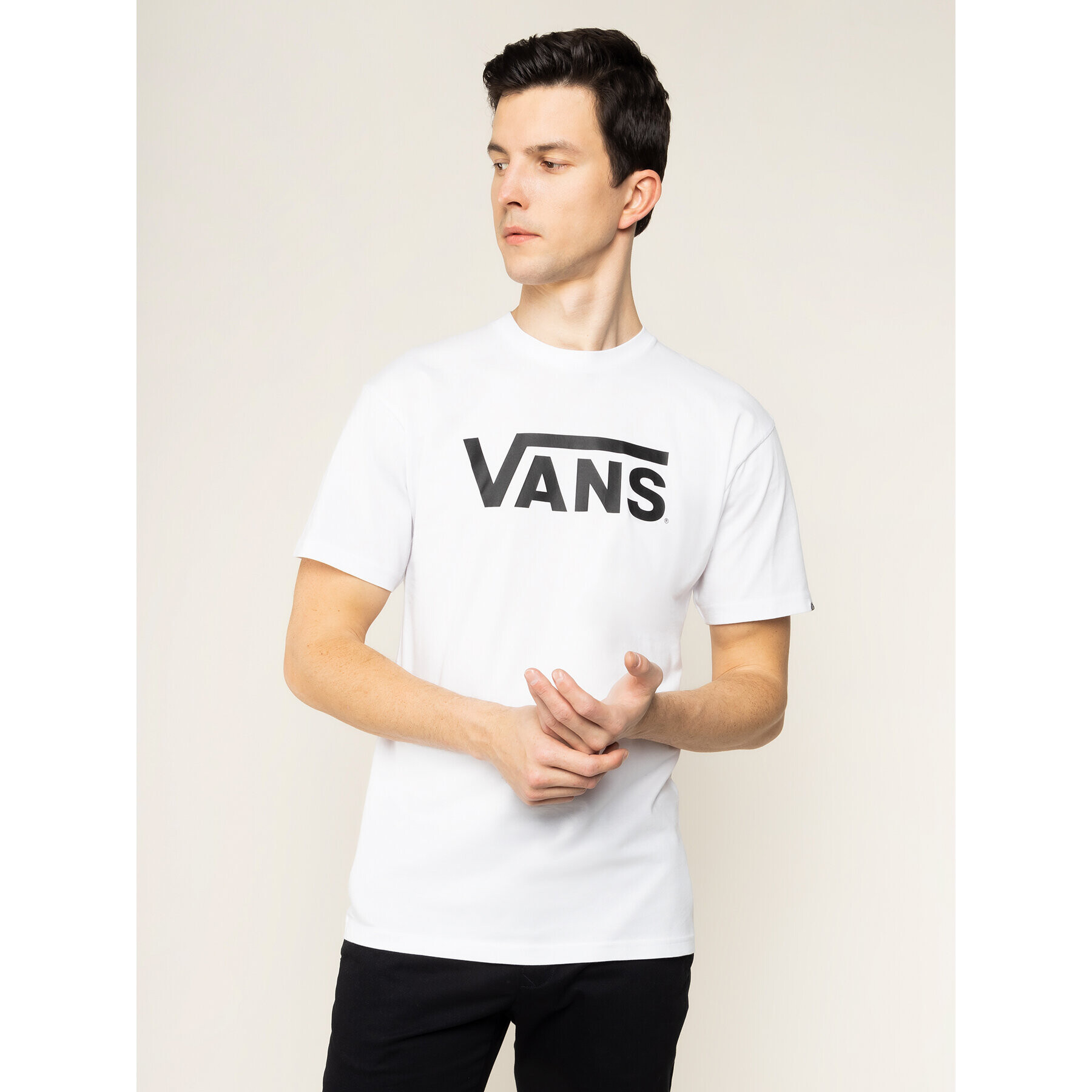 Vans Póló Classic VN000GGGYB21 Fehér Classic Fit - Pepit.hu