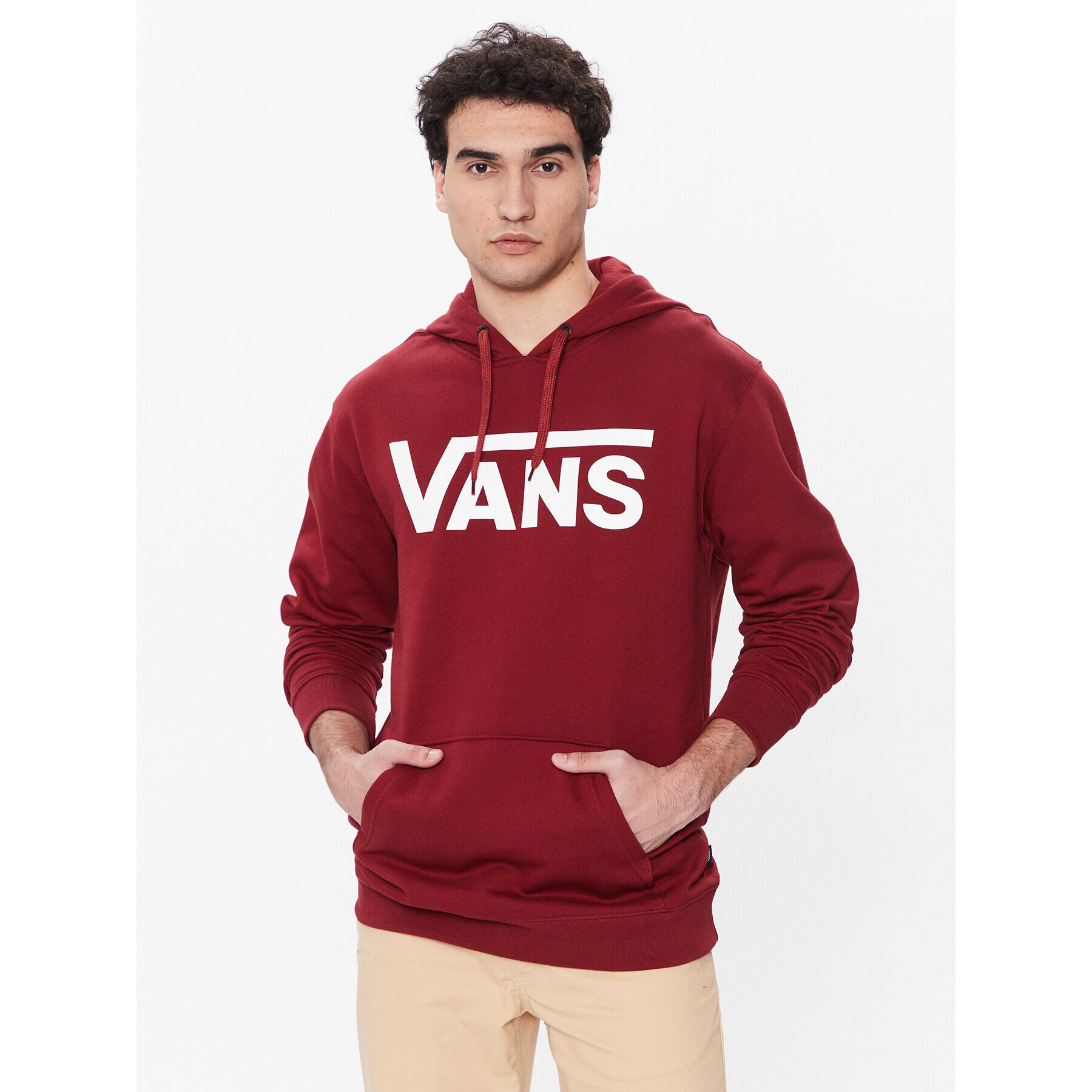 Vans Pulóver Classic VN0A456B Piros Regular Fit - Pepit.hu