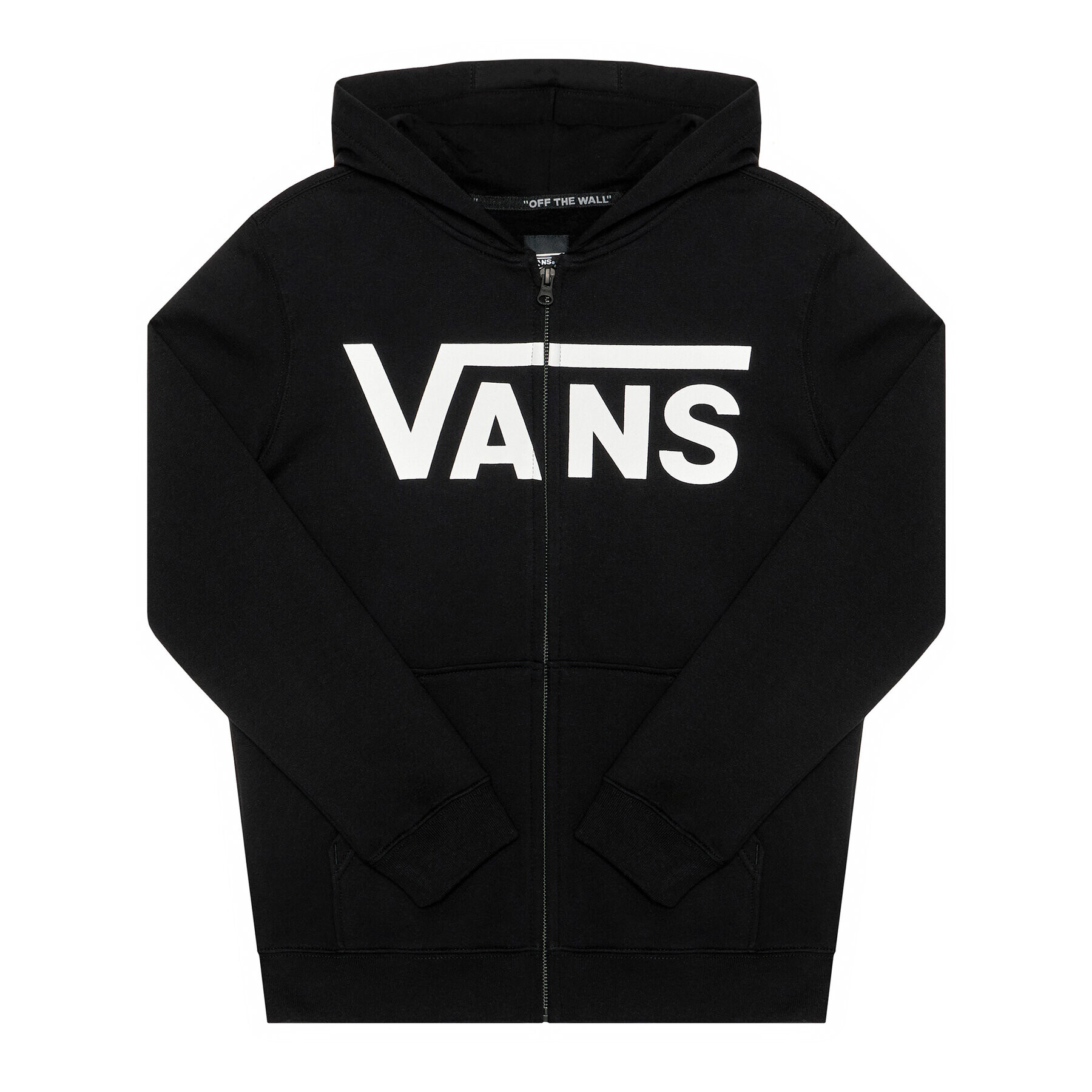 Vans Pulóver Classic Zip Hd II VN0A45AE Fekete Regular Fit - Pepit.hu