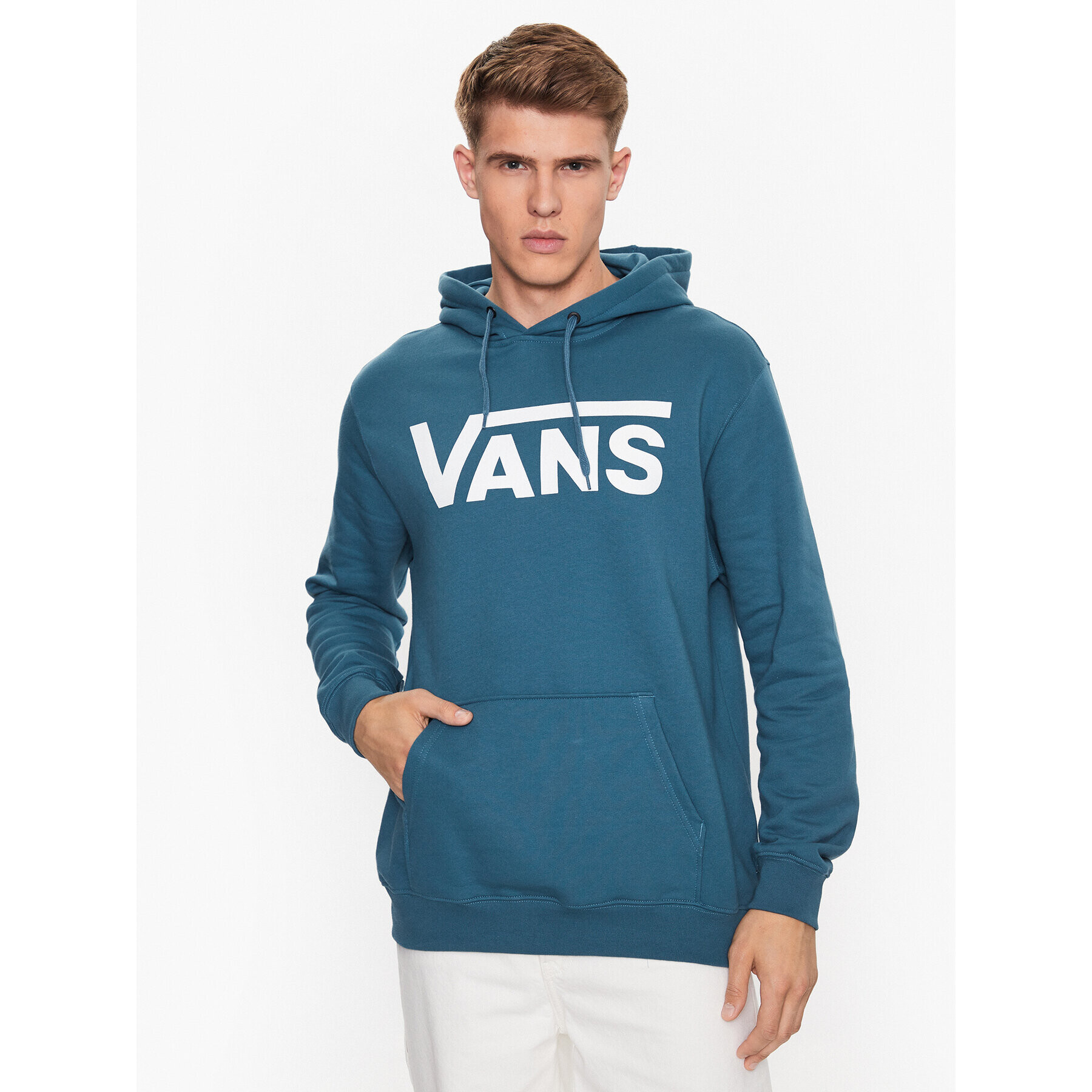 Vans Pulóver Mn Classic Po Hoodie Ii VN0A456B Sötétkék Classic Fit - Pepit.hu