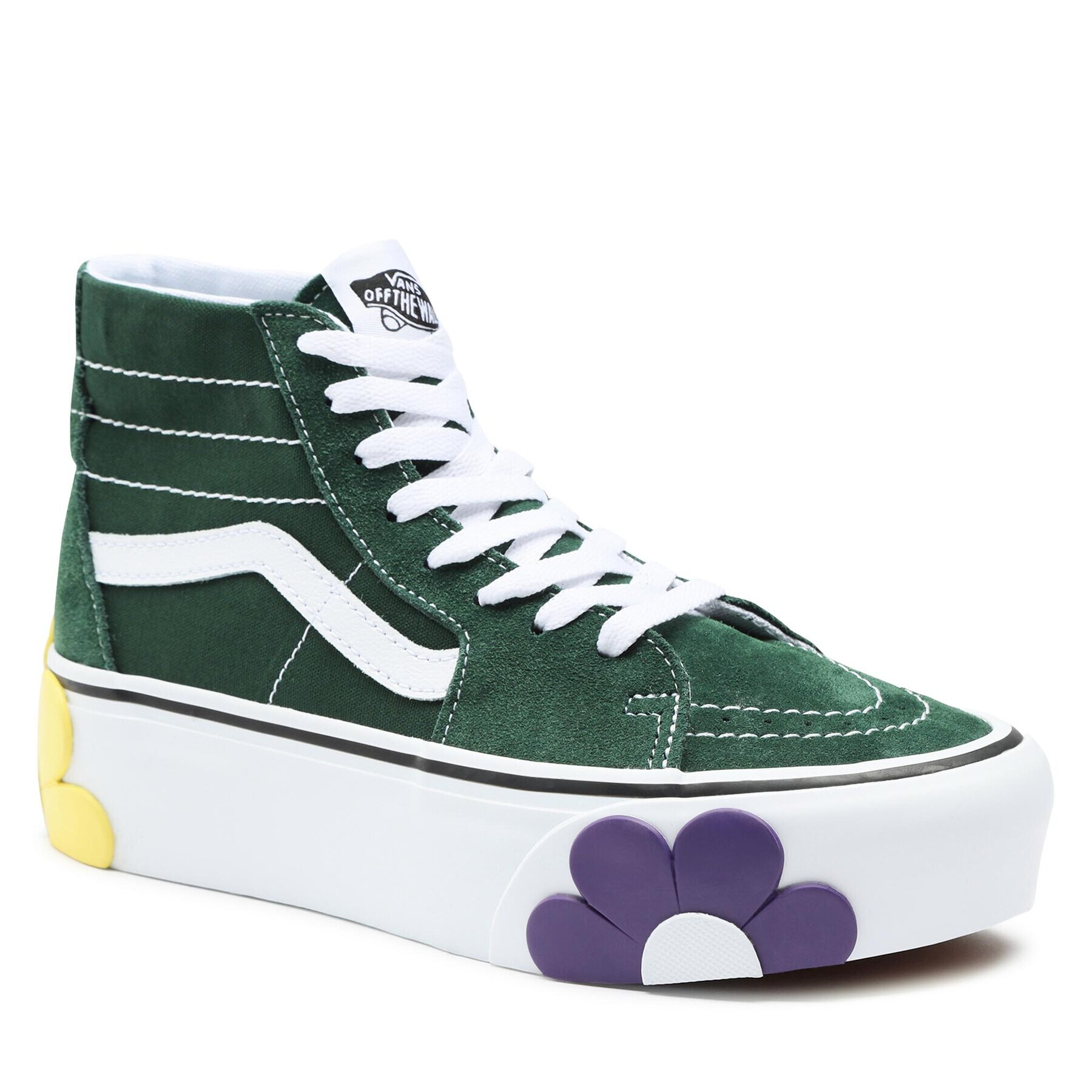 Vans Sportcipő Sk8-Hi Tapered Stackform Osf VN0A5JM1BGK1 Zöld - Pepit.hu