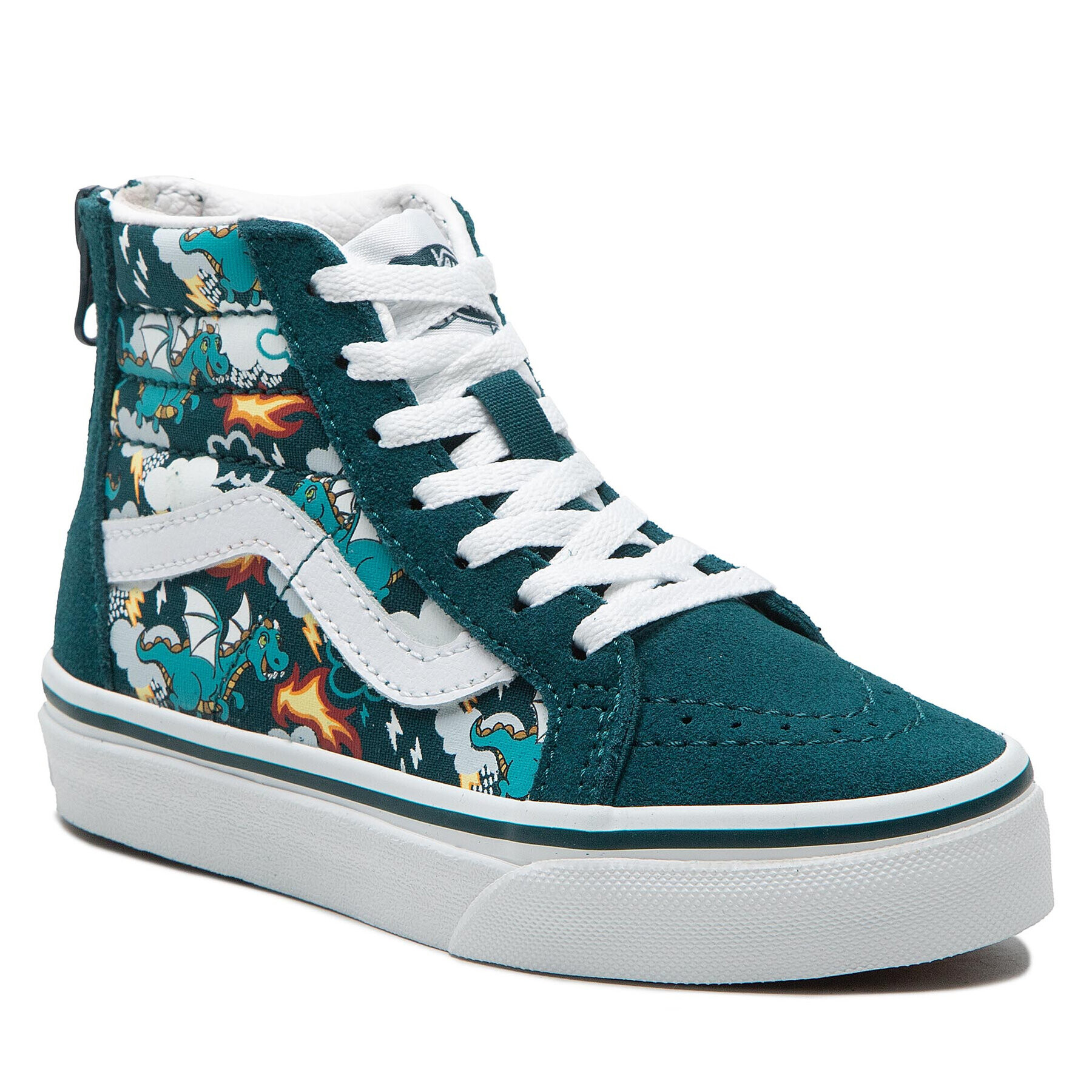 Vans Sportcipő Sk8-Hi Zip VN0A4BUX60Q1 Zöld - Pepit.hu