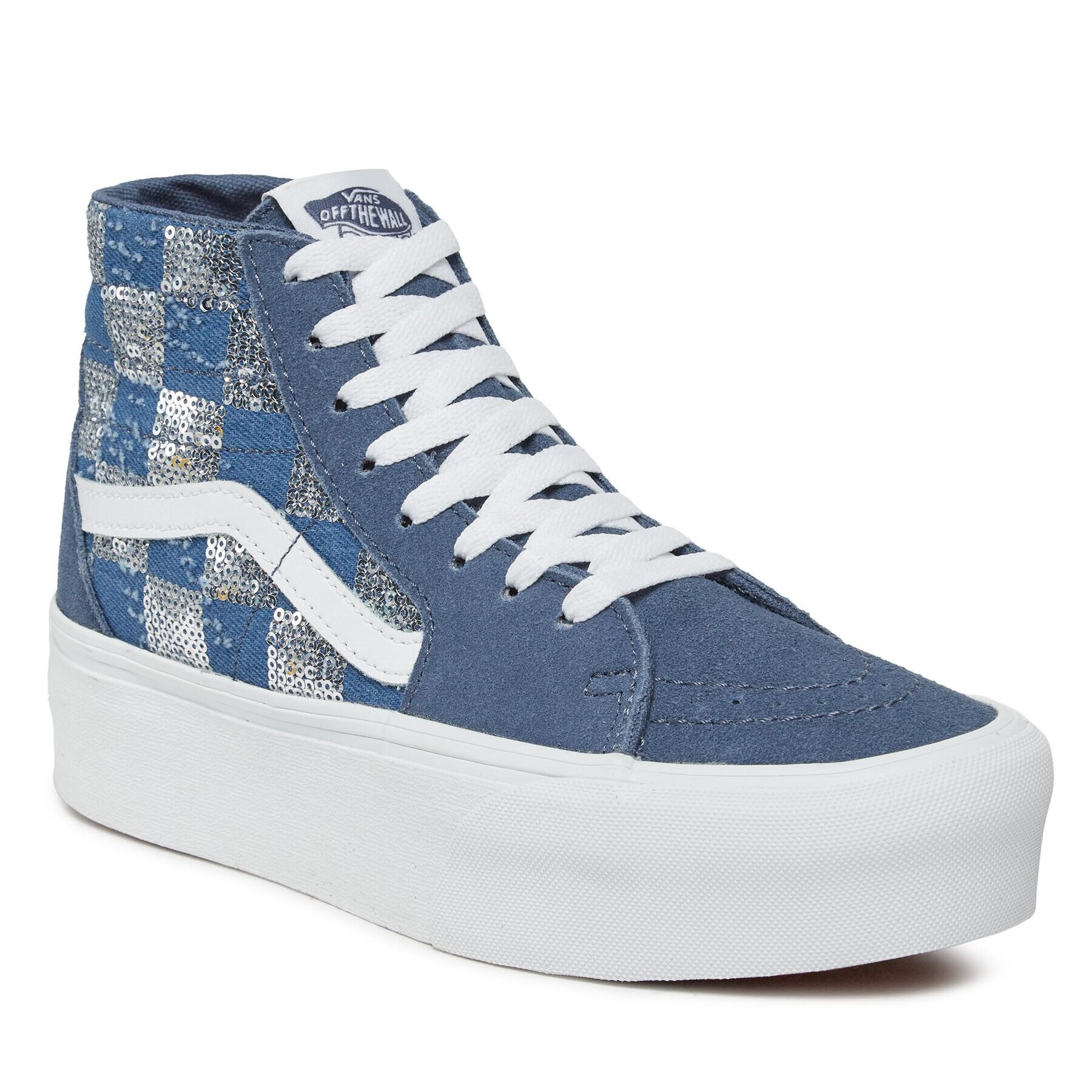 Vans Sportcipő Ua Sk8-Hi Tapered Stackform VN0A5JMKAHU1 Kék - Pepit.hu