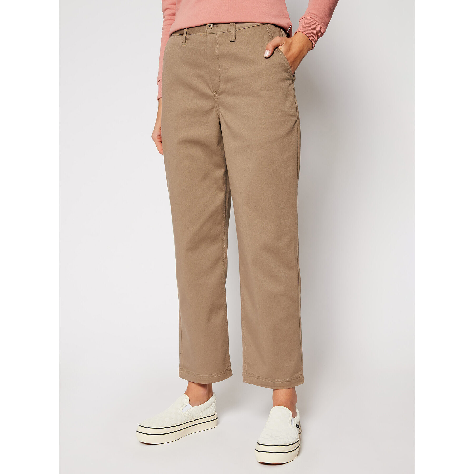 Vans Szövet nadrág Authentic Chino VN0A47SE Bézs Regular Fit - Pepit.hu