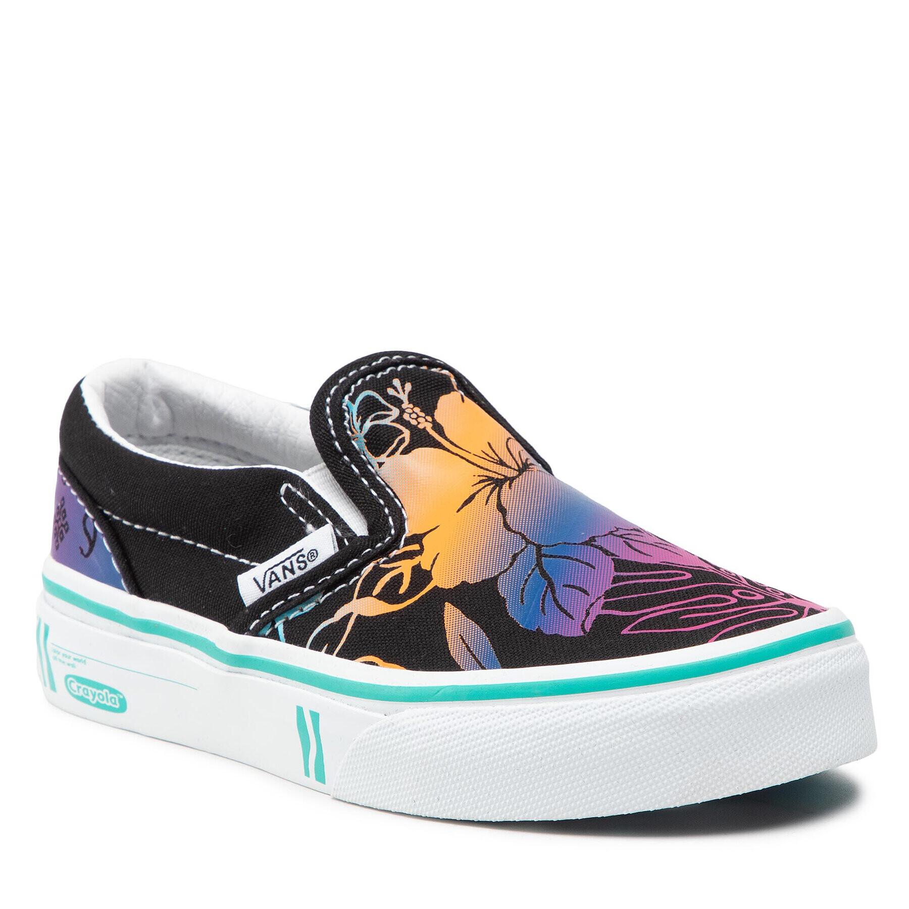 Vans Teniszcipő Classic Slip-O VN0A7Q5GARZ1 Fekete - Pepit.hu