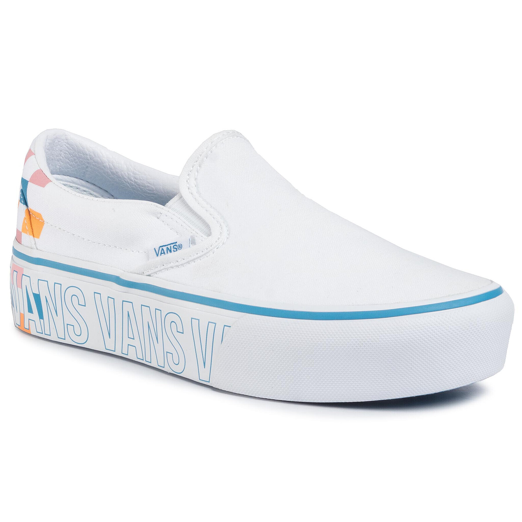 Vans Teniszcipő Classic Slip-On P VN0A3JEZAHP1 Fehér - Pepit.hu